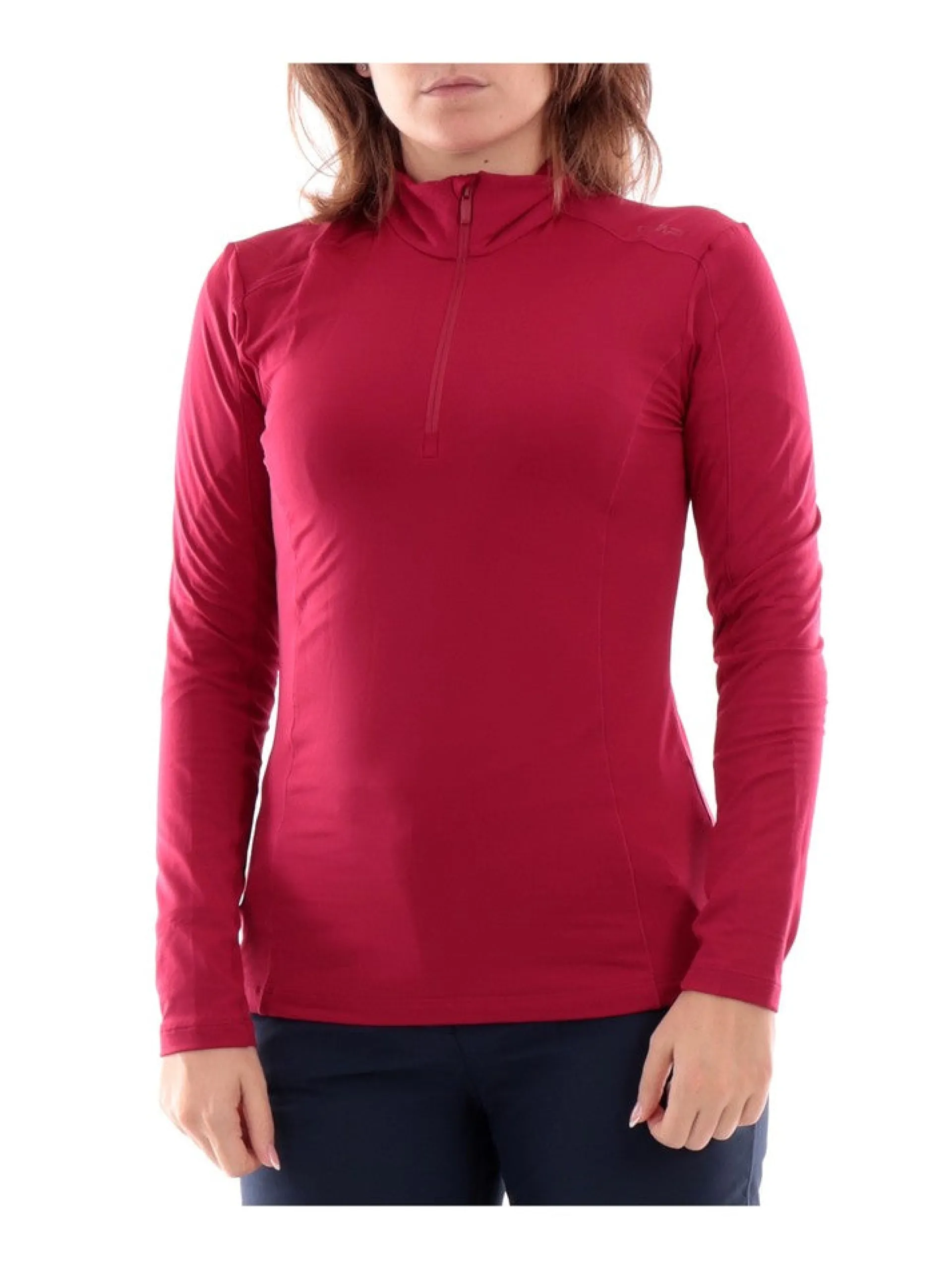 CMP Abbigliamento*Maglia termica bordeaux da donna 30L1086