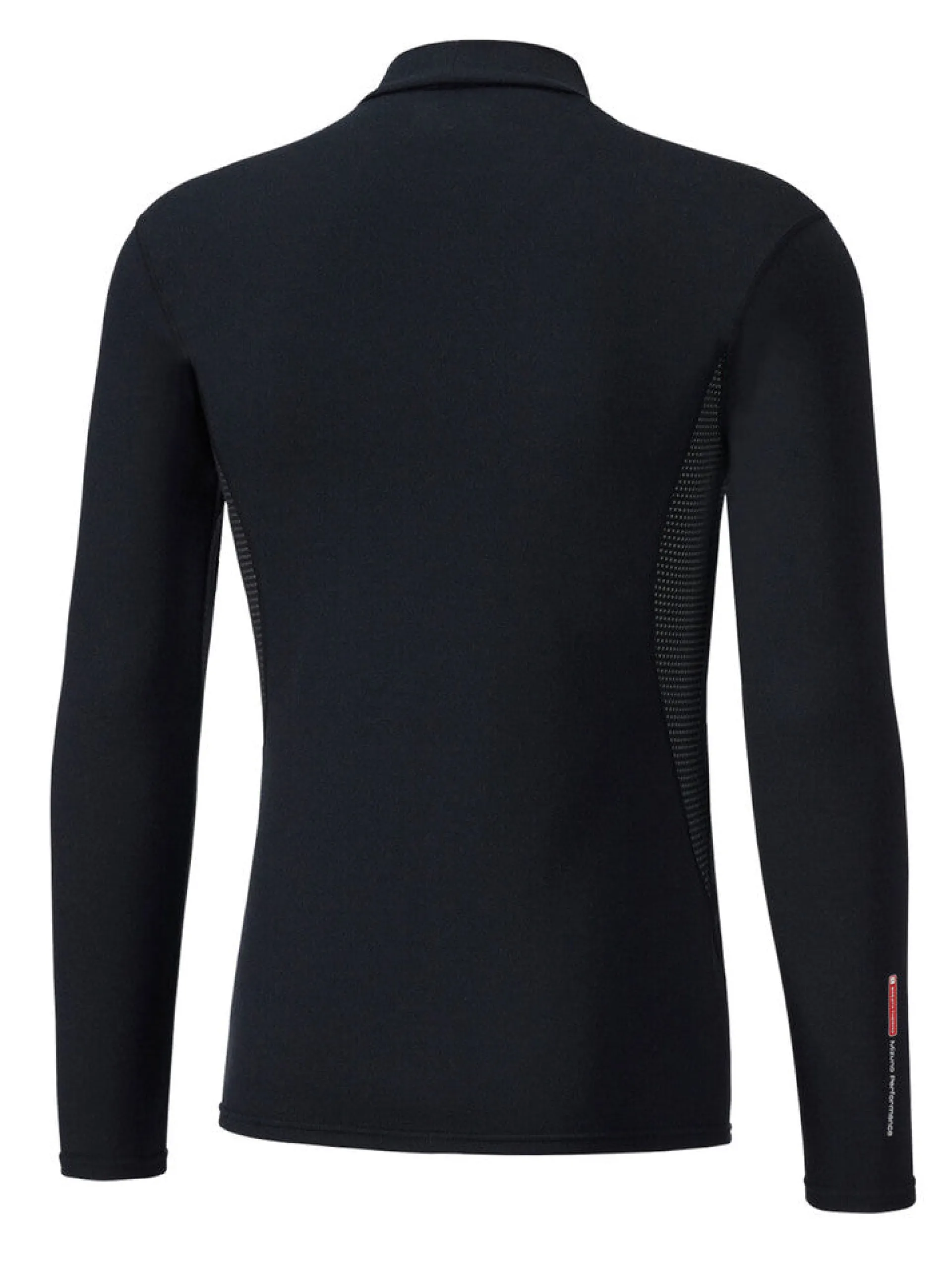 MIZUNO Abbigliamento*Maglia termica nera da uomo Mid Weight H/Neck Shirt A2GAA55