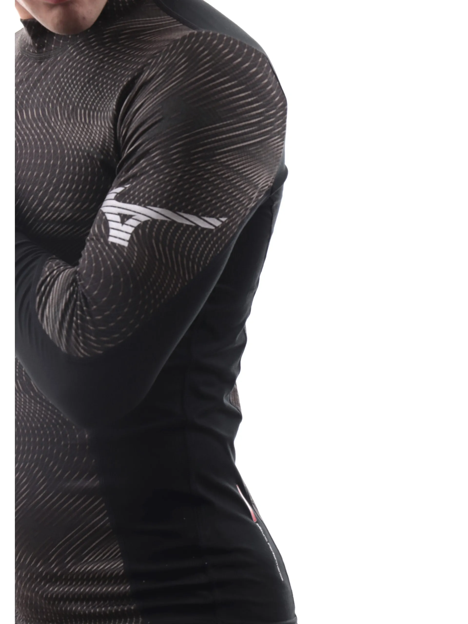MIZUNO Abbigliamento*Maglia termica nera da uomo Virtual Body G3 High Neck A2GA1510