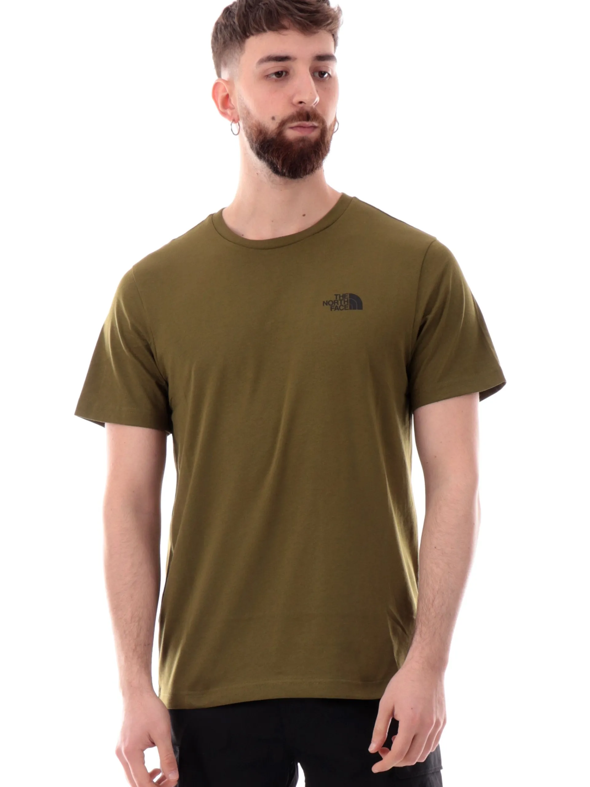 THE NORTH FACE T-Shirt*Maglia verde da uomo Simple Dome NF0A87NG
