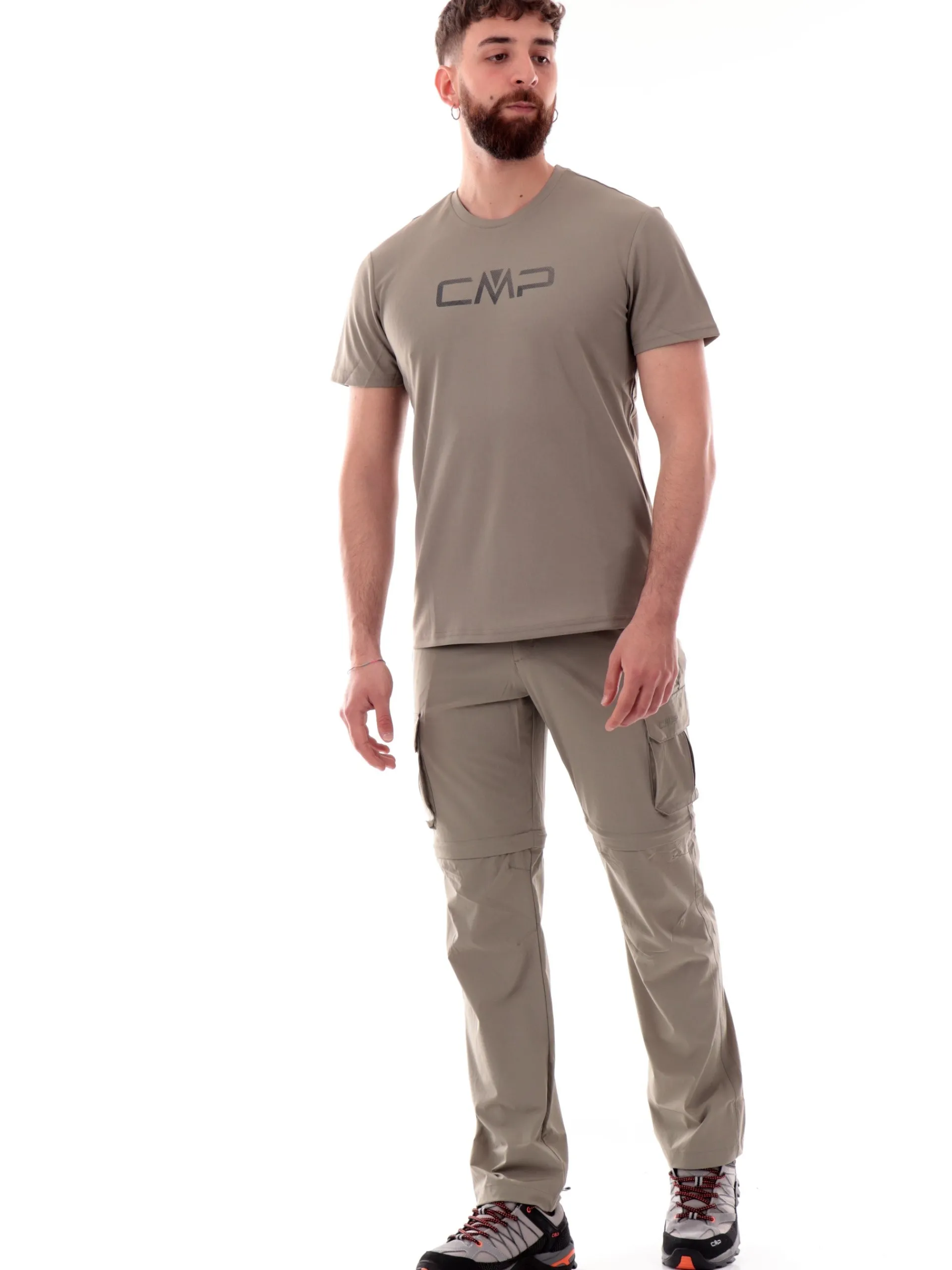 CMP T-Shirt*Maglia trekking grigia da uomo 39T7117P