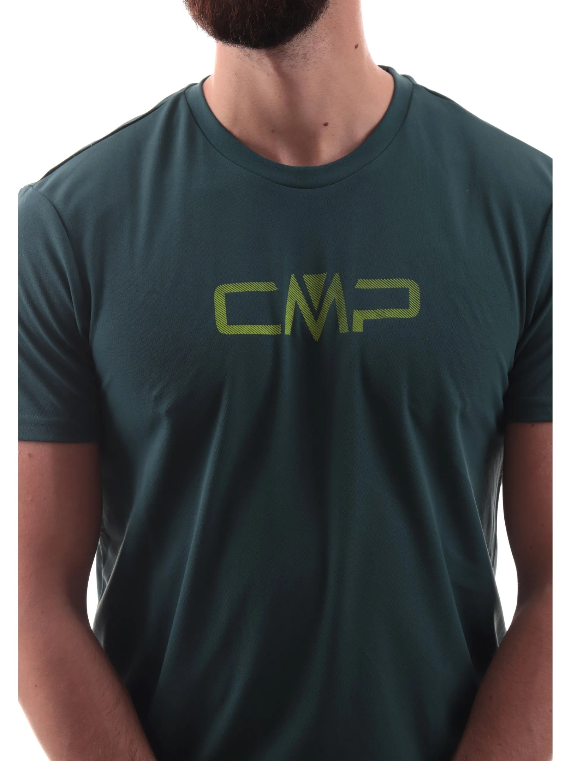 CMP T-Shirt*Maglia trekking verde da uomo 39T7117P