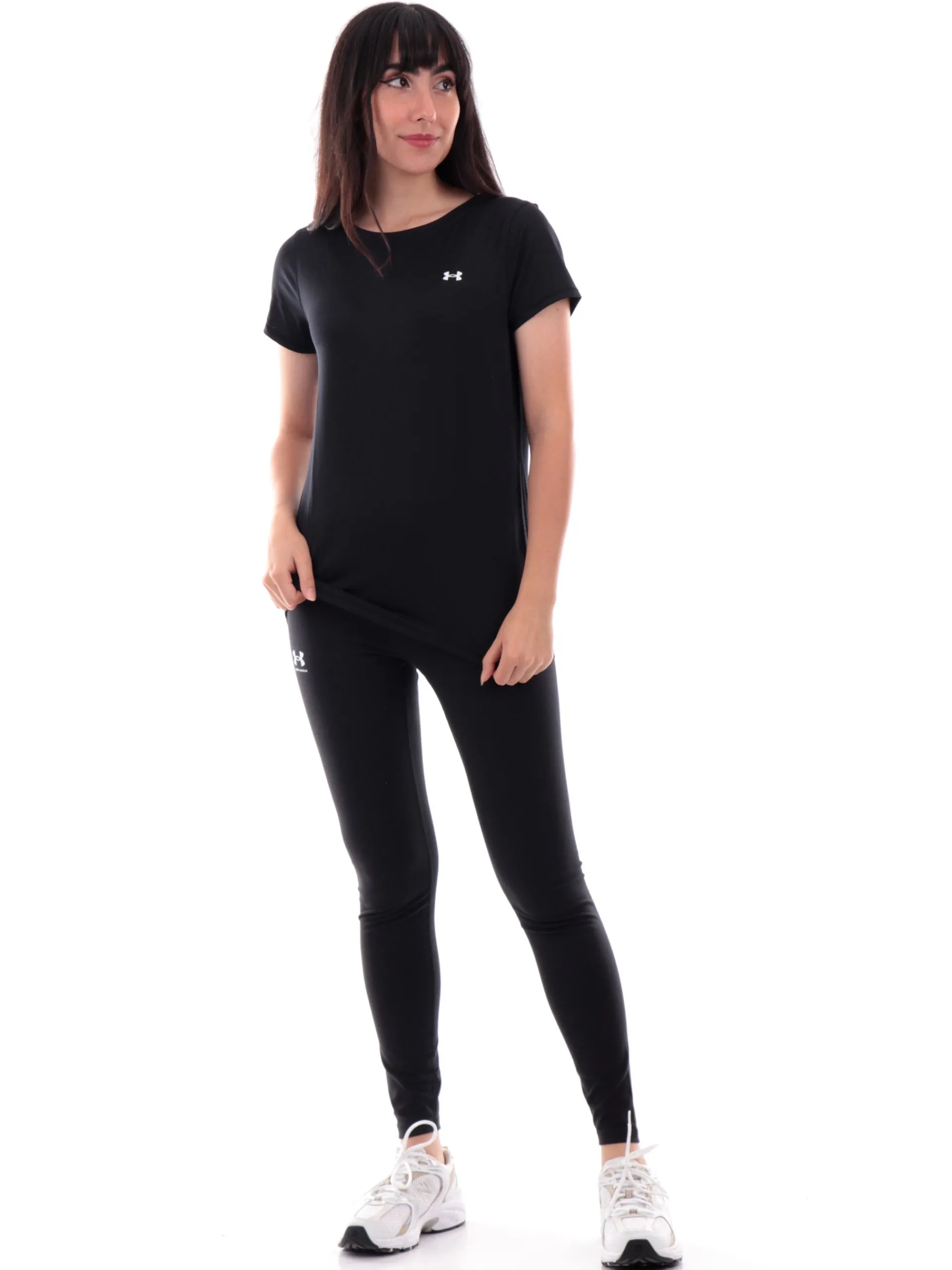 UNDER ARMOUR T-Shirt*Maglia nera da donna traspirante Tech Mesh 13289640