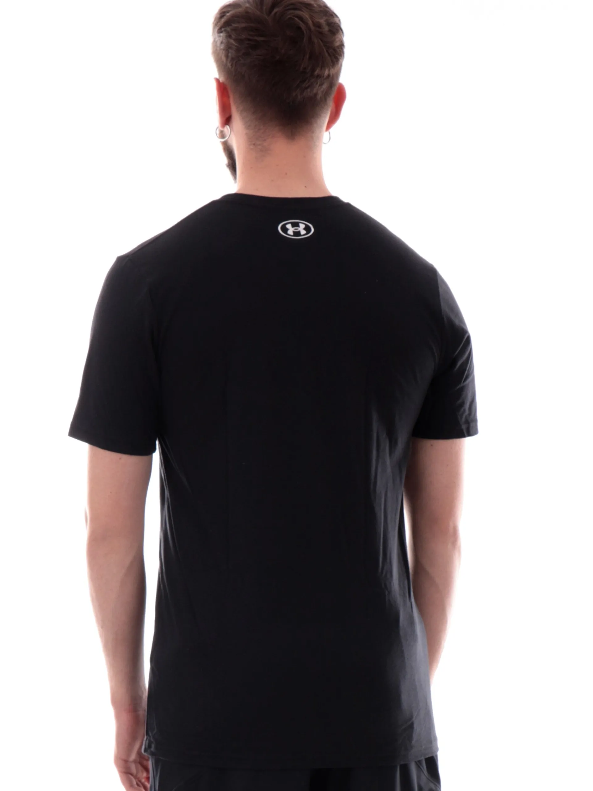 UNDER ARMOUR T-Shirt*Maglia nera da uomo logo camo 13768300