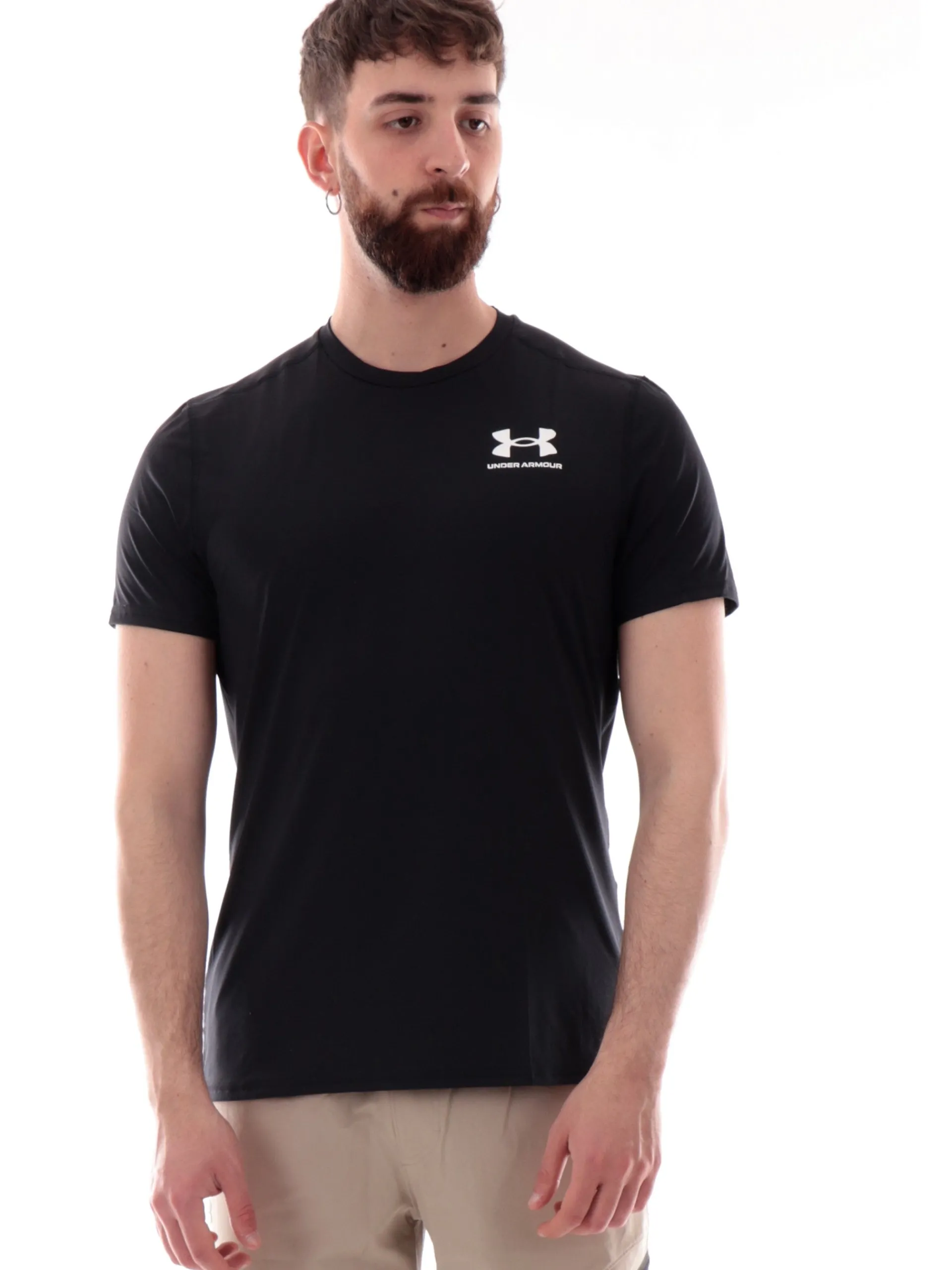 UNDER ARMOUR T-Shirt*Maglia tecnica nera da uomo Heatgear Fitted 60009390