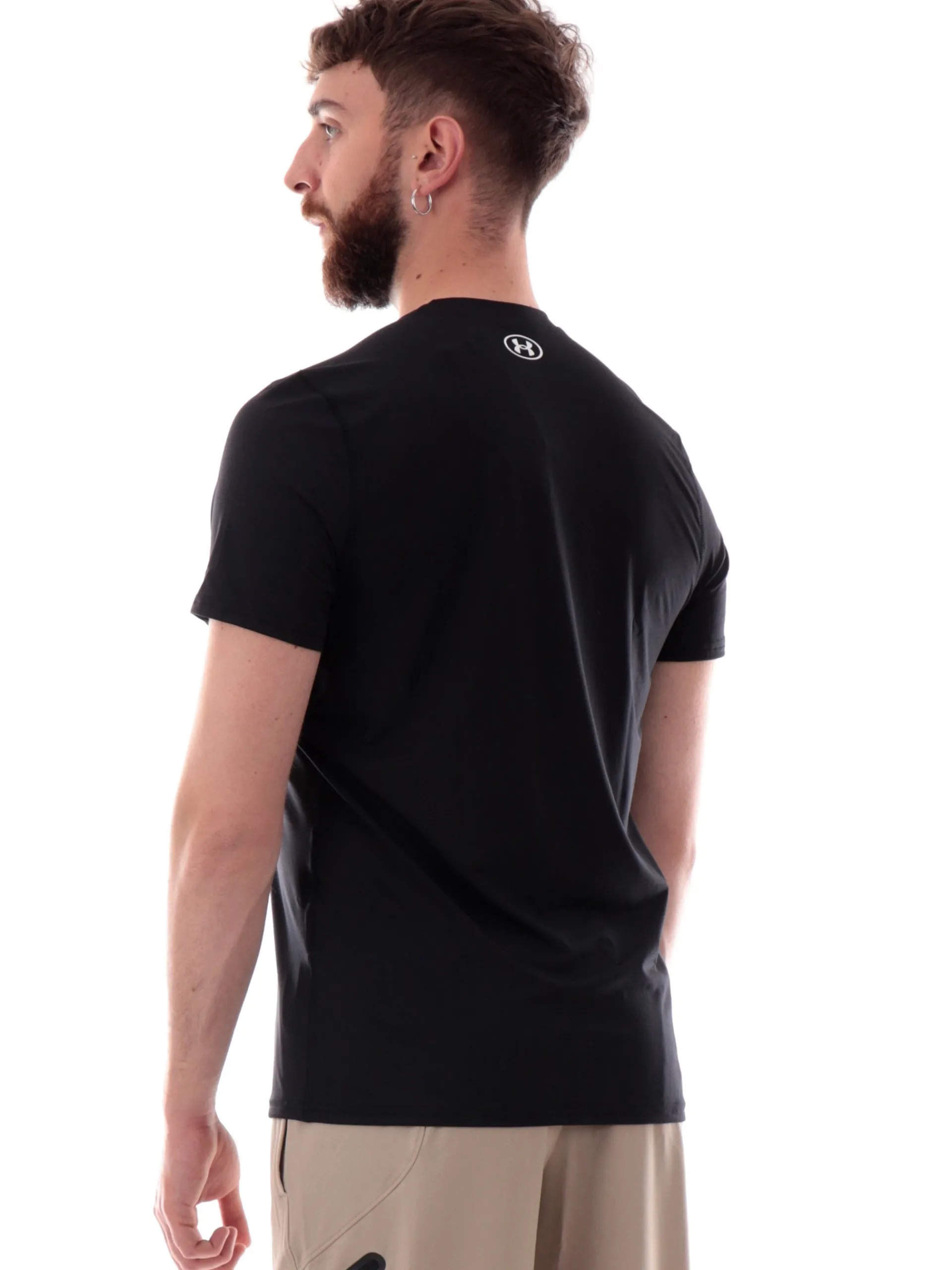 UNDER ARMOUR T-Shirt*Maglia tecnica nera da uomo Heatgear Fitted 60009390