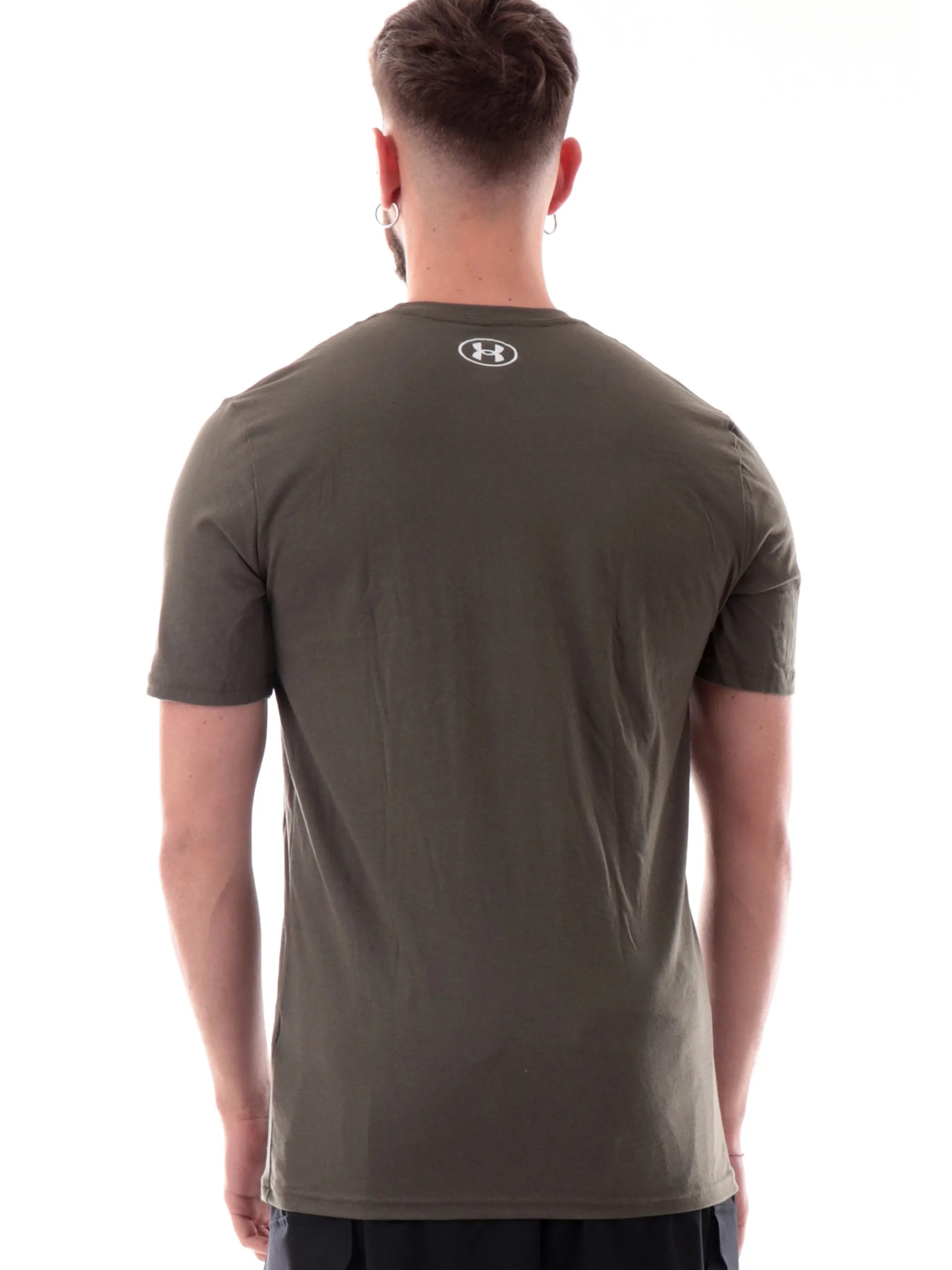 UNDER ARMOUR T-Shirt*Maglia verde da uomo logo camo 13768300