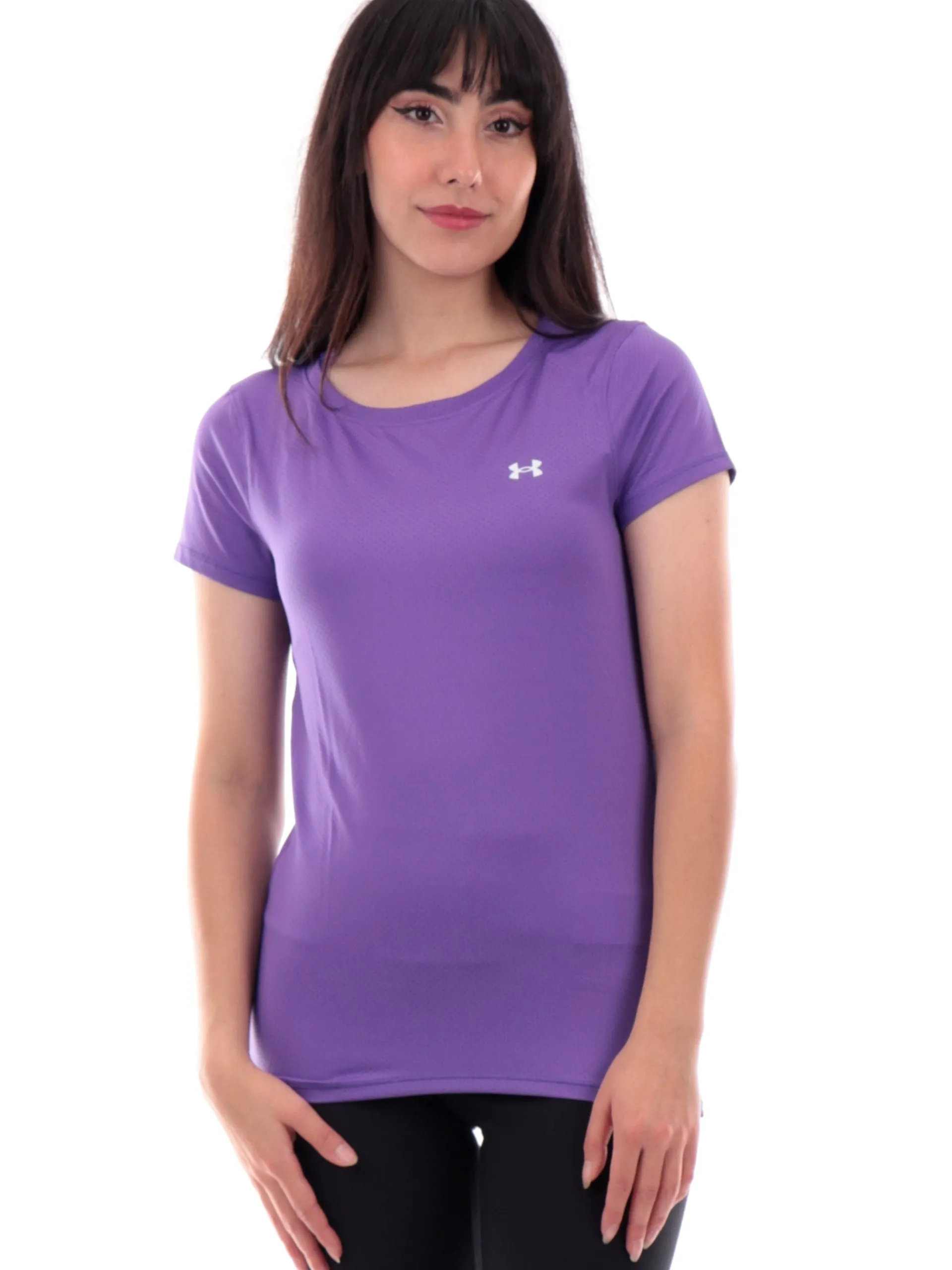UNDER ARMOUR T-Shirt*Maglia viola da donna traspirante Tech Mesh 13289640