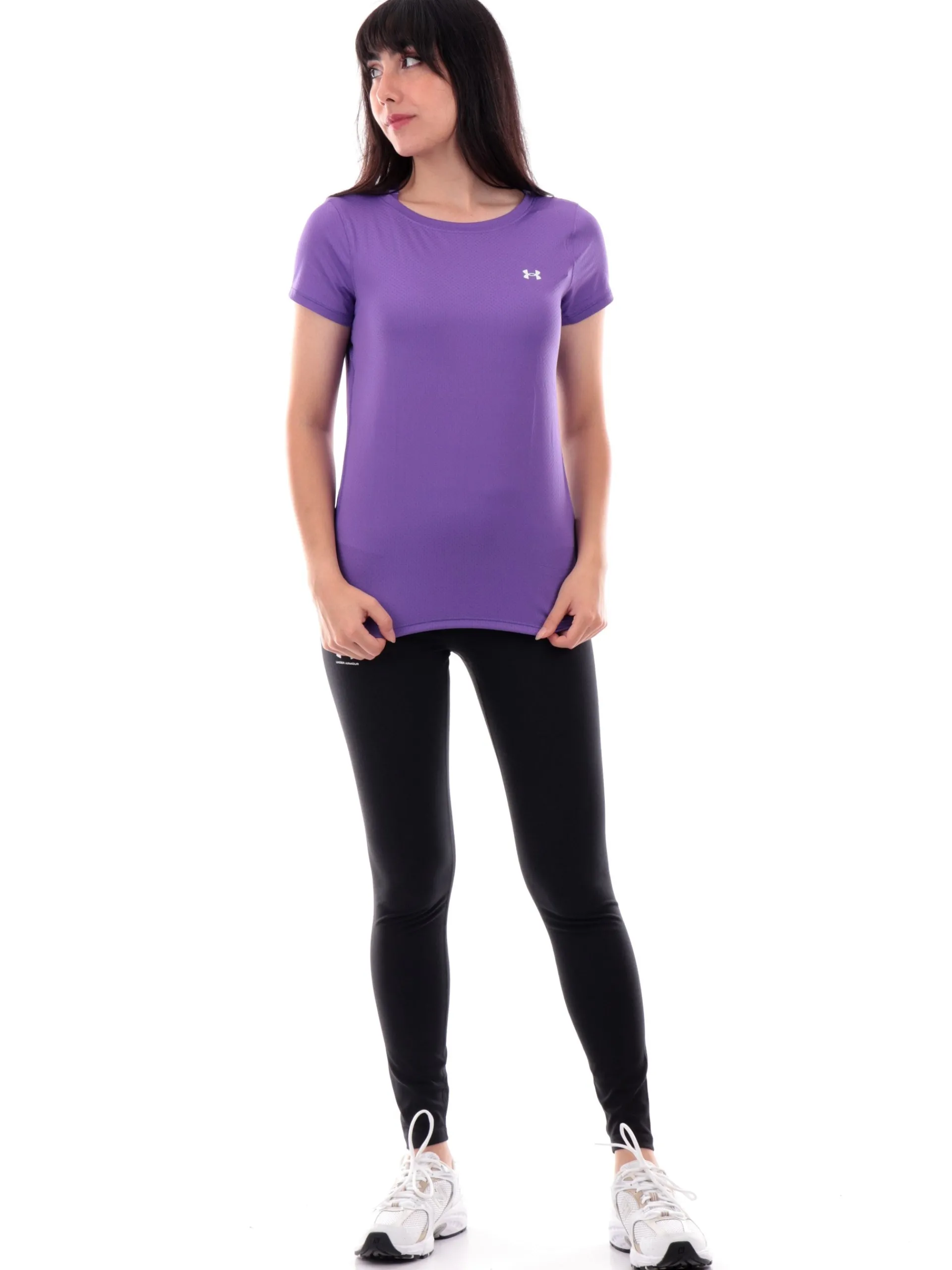 UNDER ARMOUR T-Shirt*Maglia viola da donna traspirante Tech Mesh 13289640