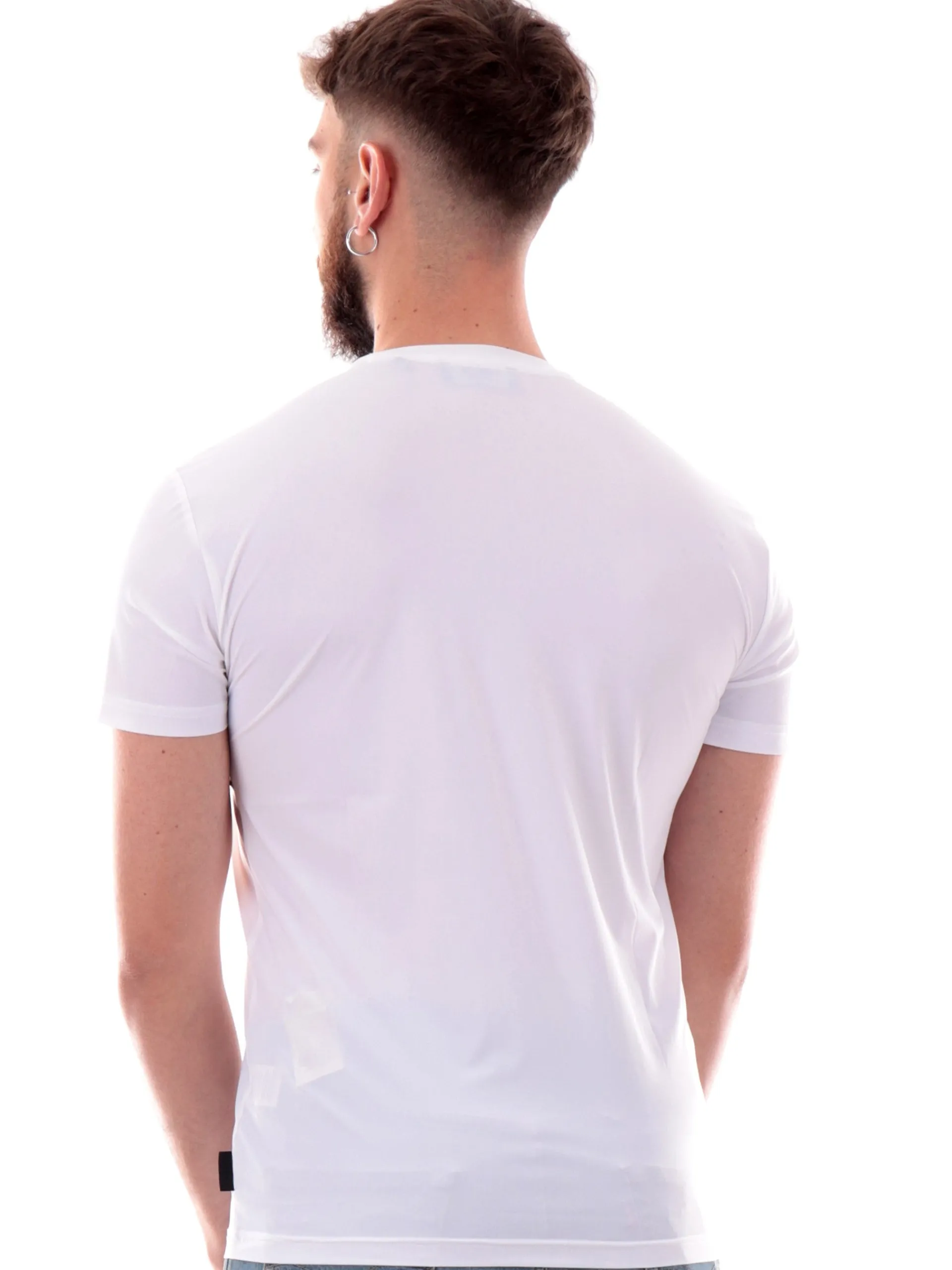YES ZEE T-Shirt*Maglia bianca da uomo Tessuto T778OQ00-0107