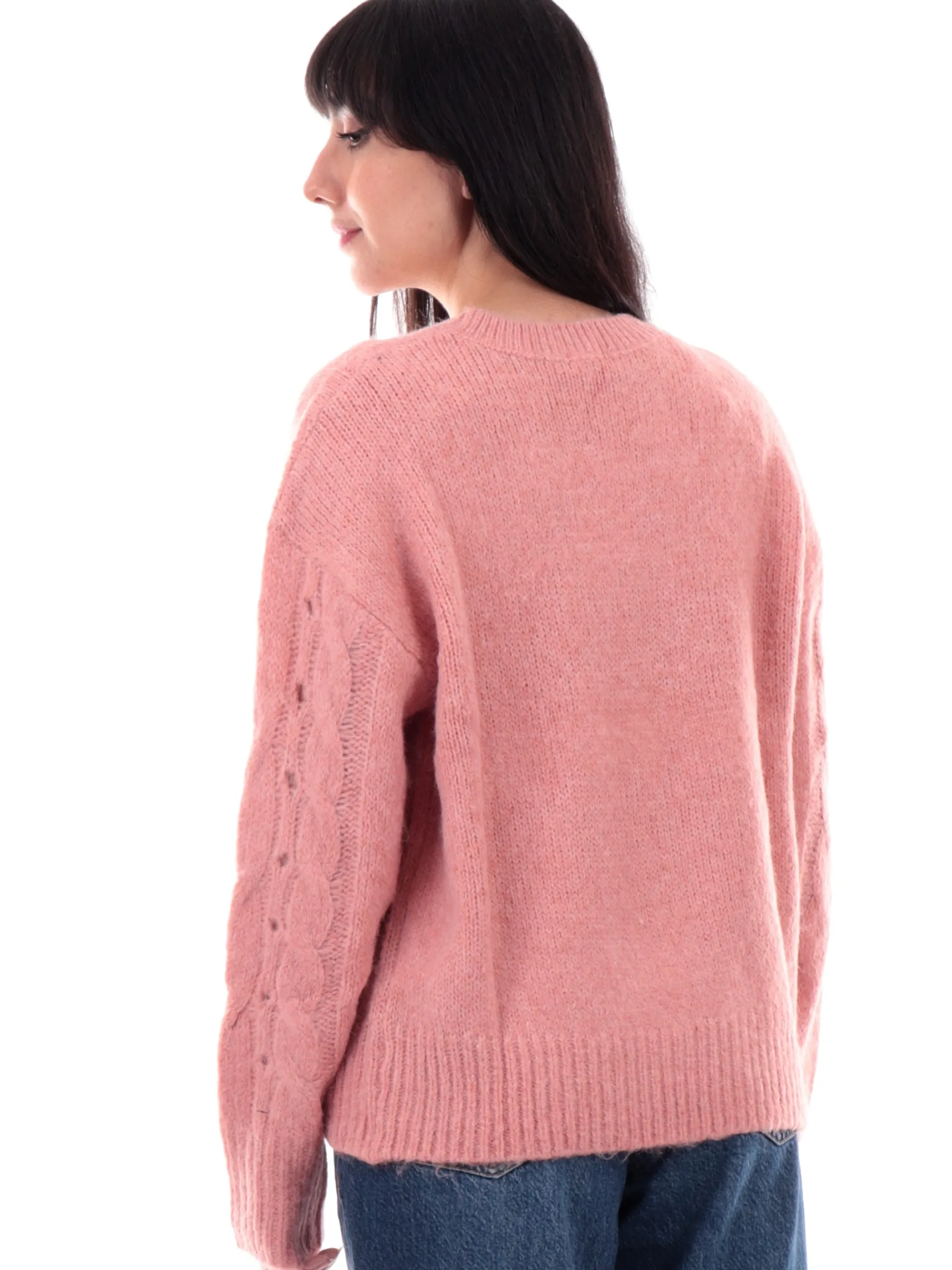 TIFFOSI Maglie*Maglione alpaca rosa da donna girocollo Hesperia 10056386
