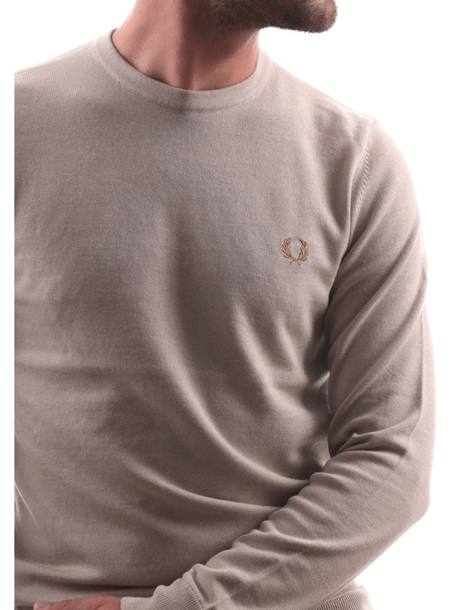 FRED PERRY Maglie*Maglione beige da uomo K9601