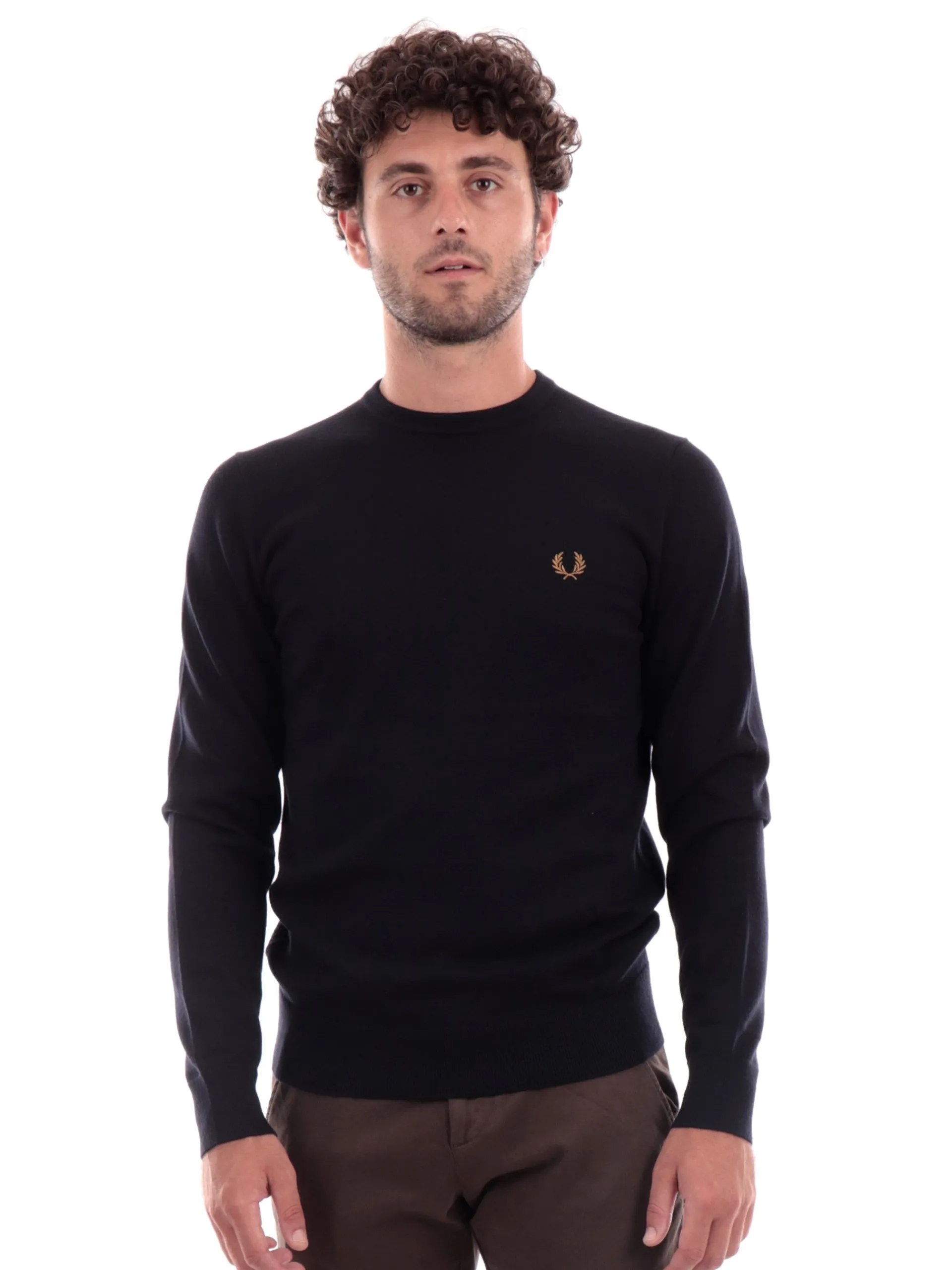 FRED PERRY Maglie*Maglione blu da uomo K9601