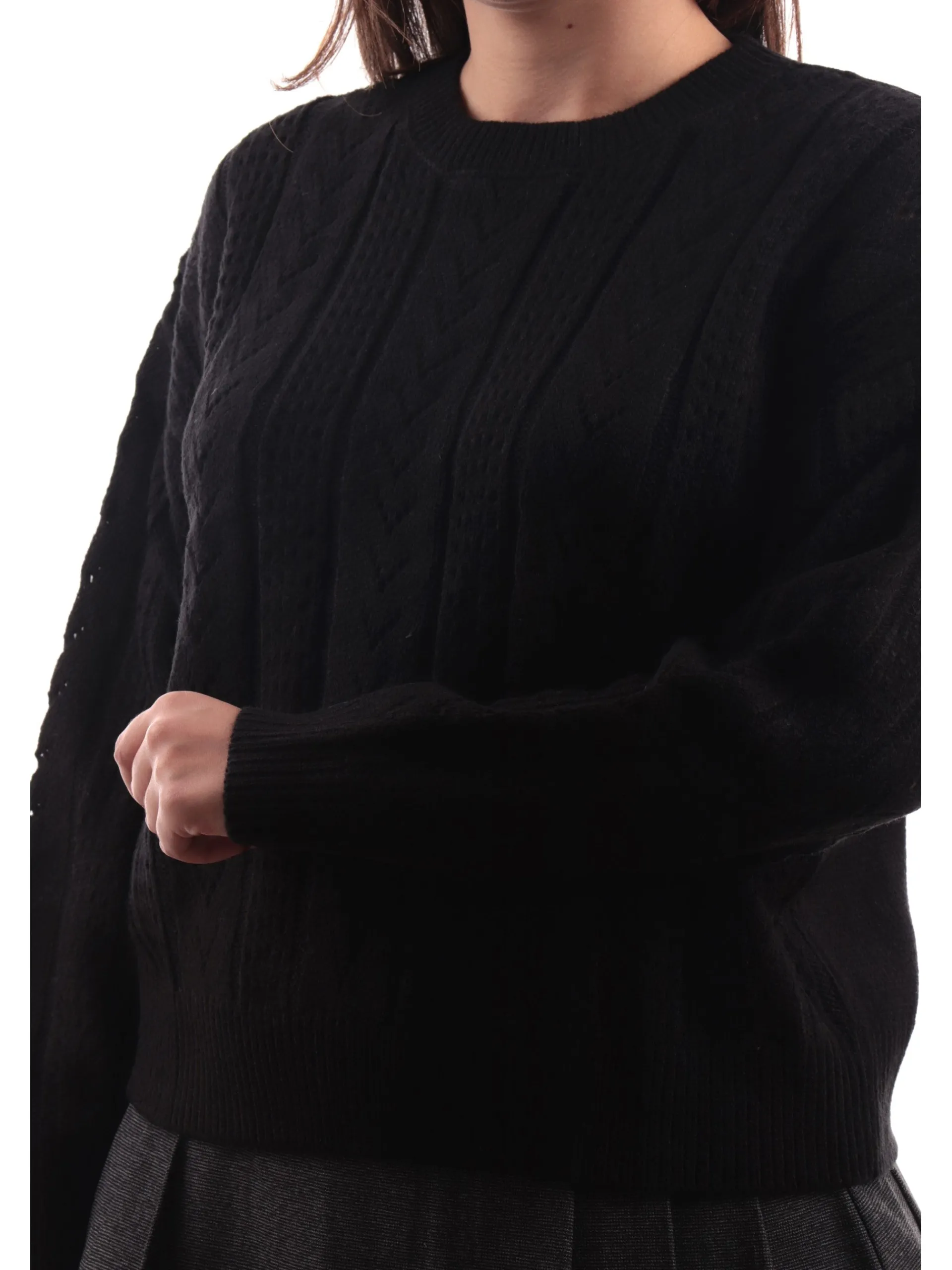 TIFFOSI Maglie*Maglione girocollo nero da donna Tareja 10056359