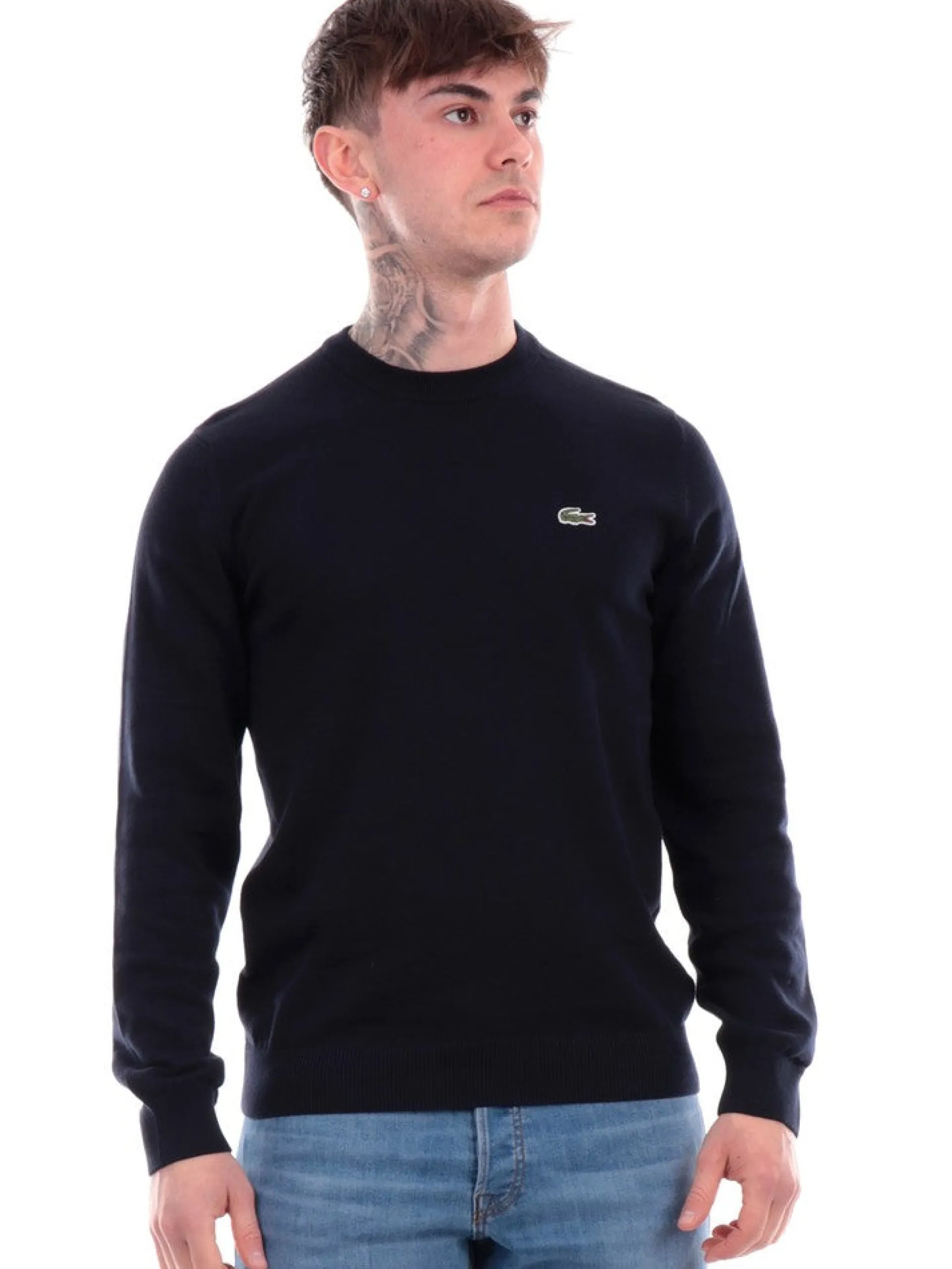 LACOSTE Maglie*Maglione blu da uomo AH0128