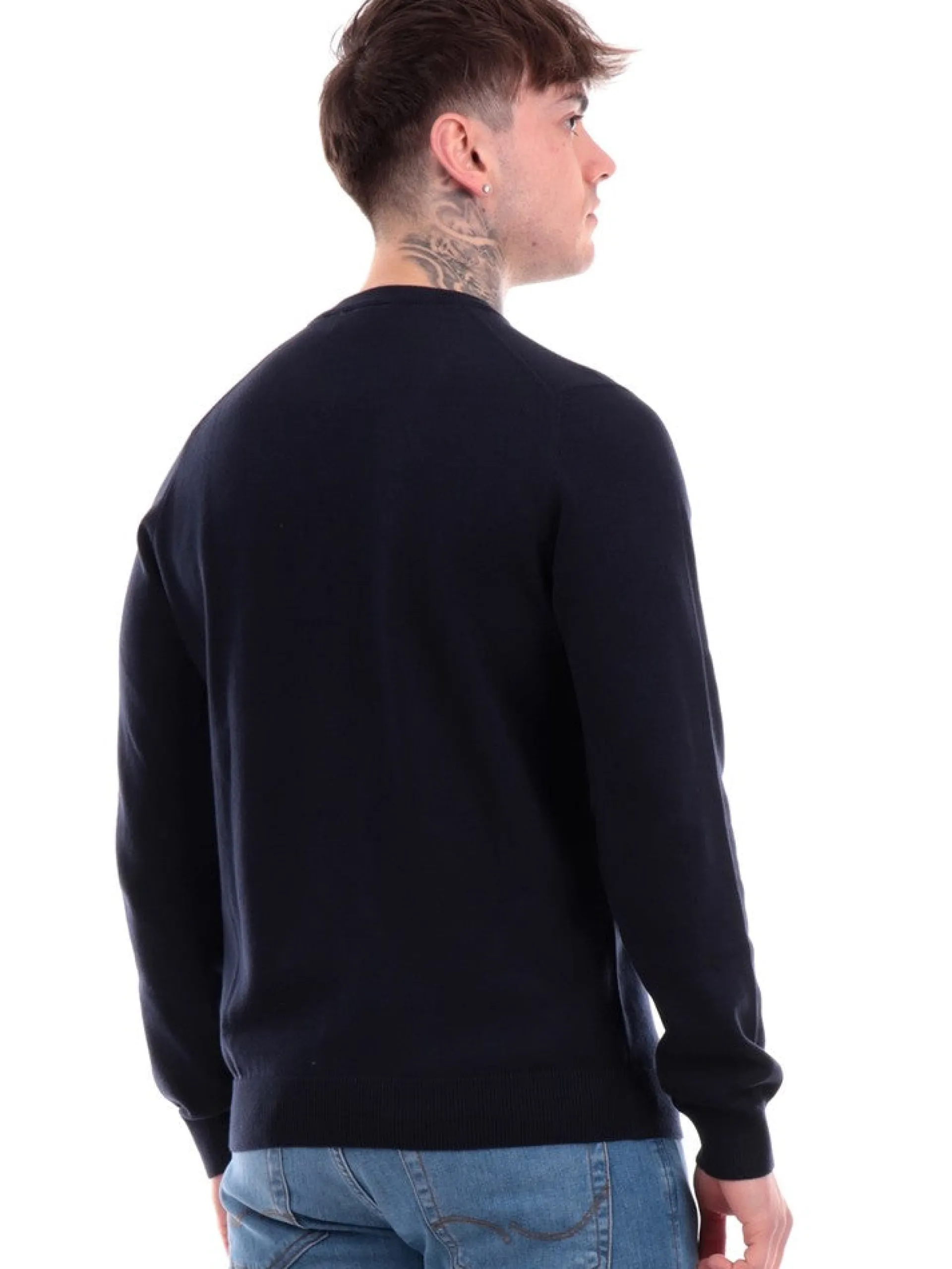 LACOSTE Maglie*Maglione blu da uomo AH0128