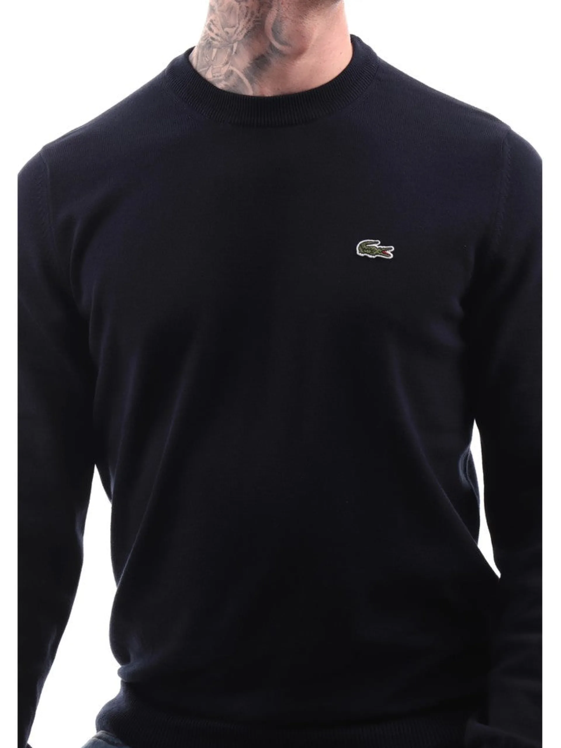 LACOSTE Maglie*Maglione blu da uomo AH0128