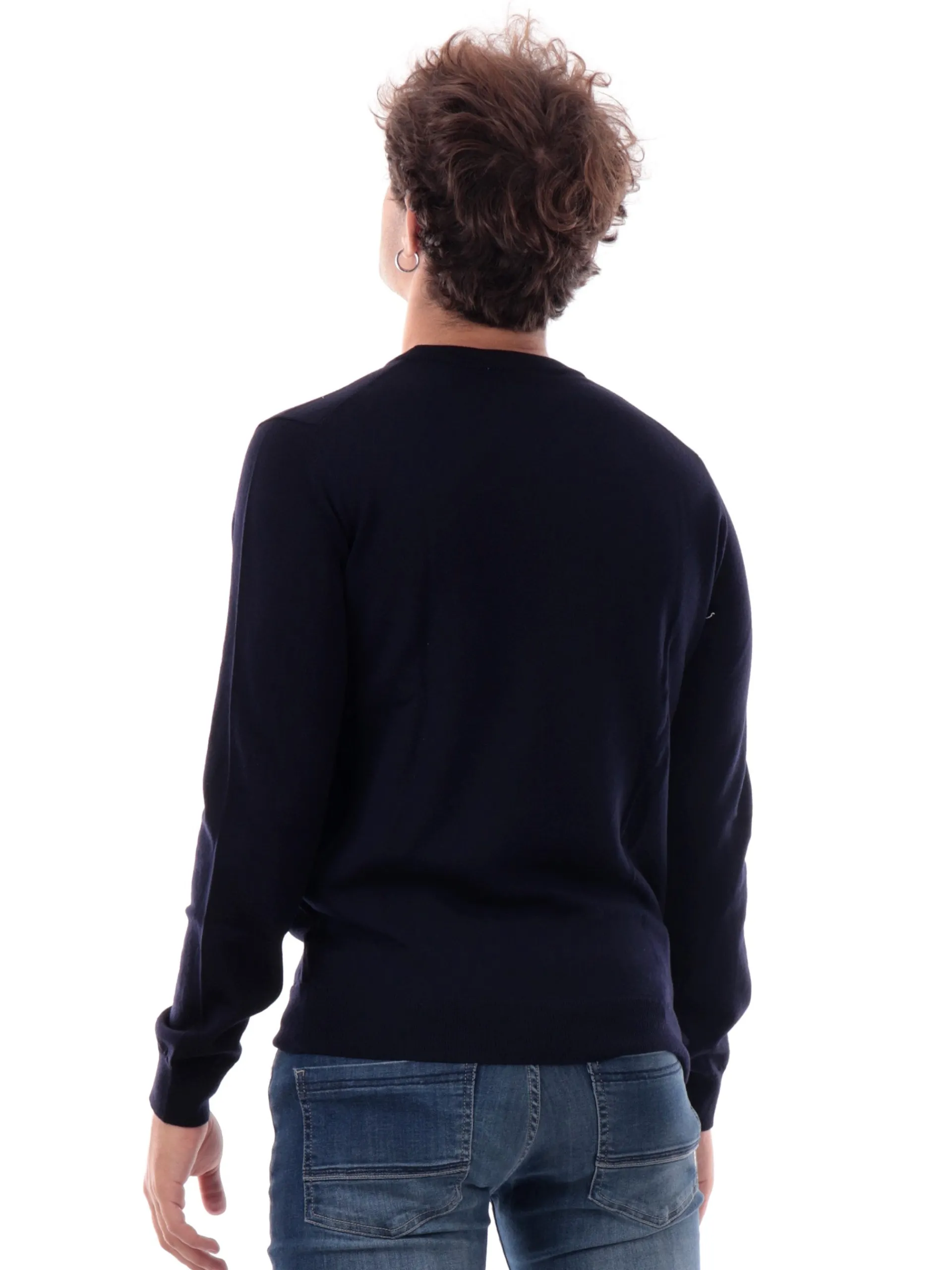 LACOSTE Maglie*Maglione blu da uomo AH1969