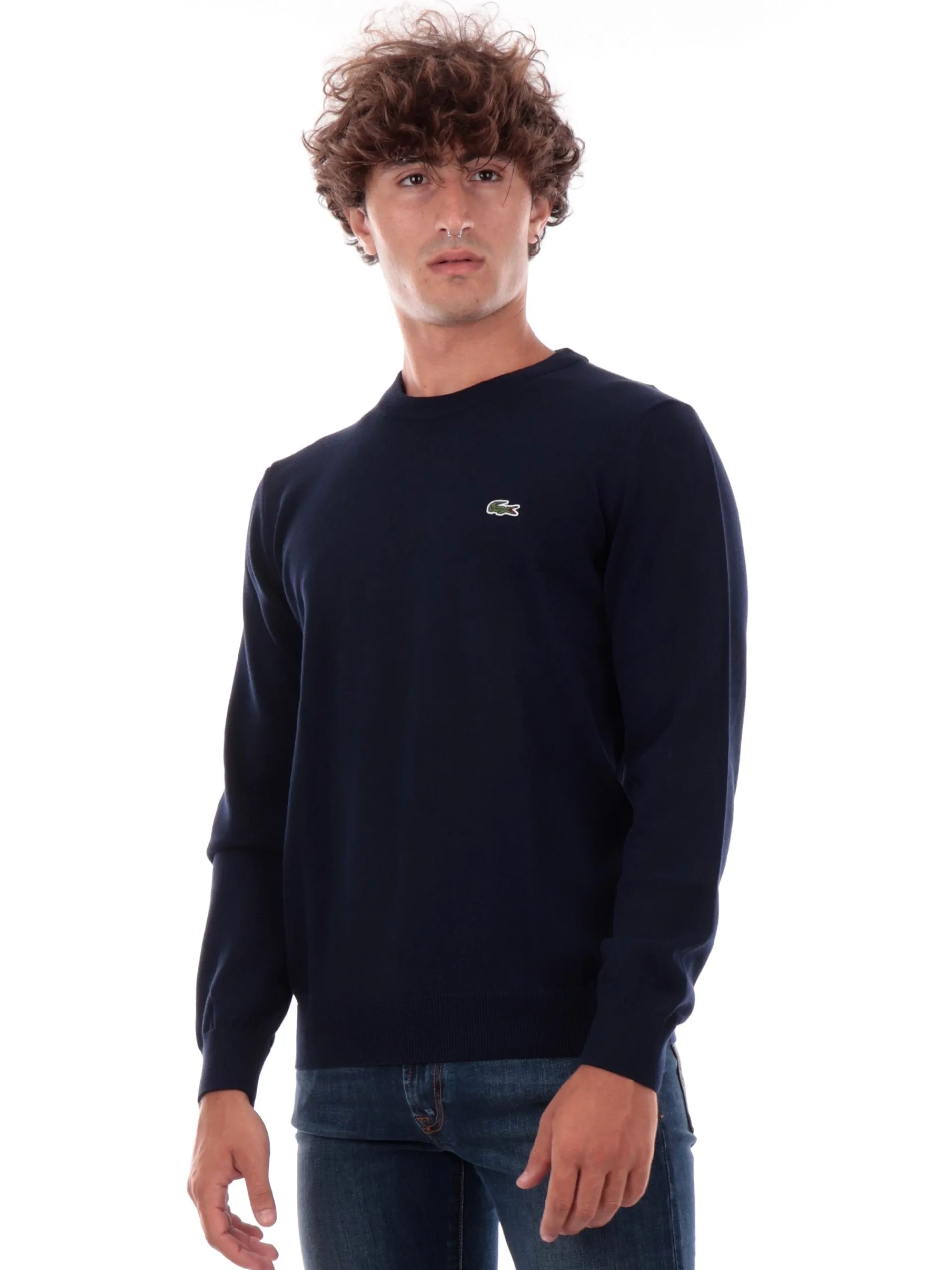 LACOSTE Maglie*Maglione blu da uomo AH1985
