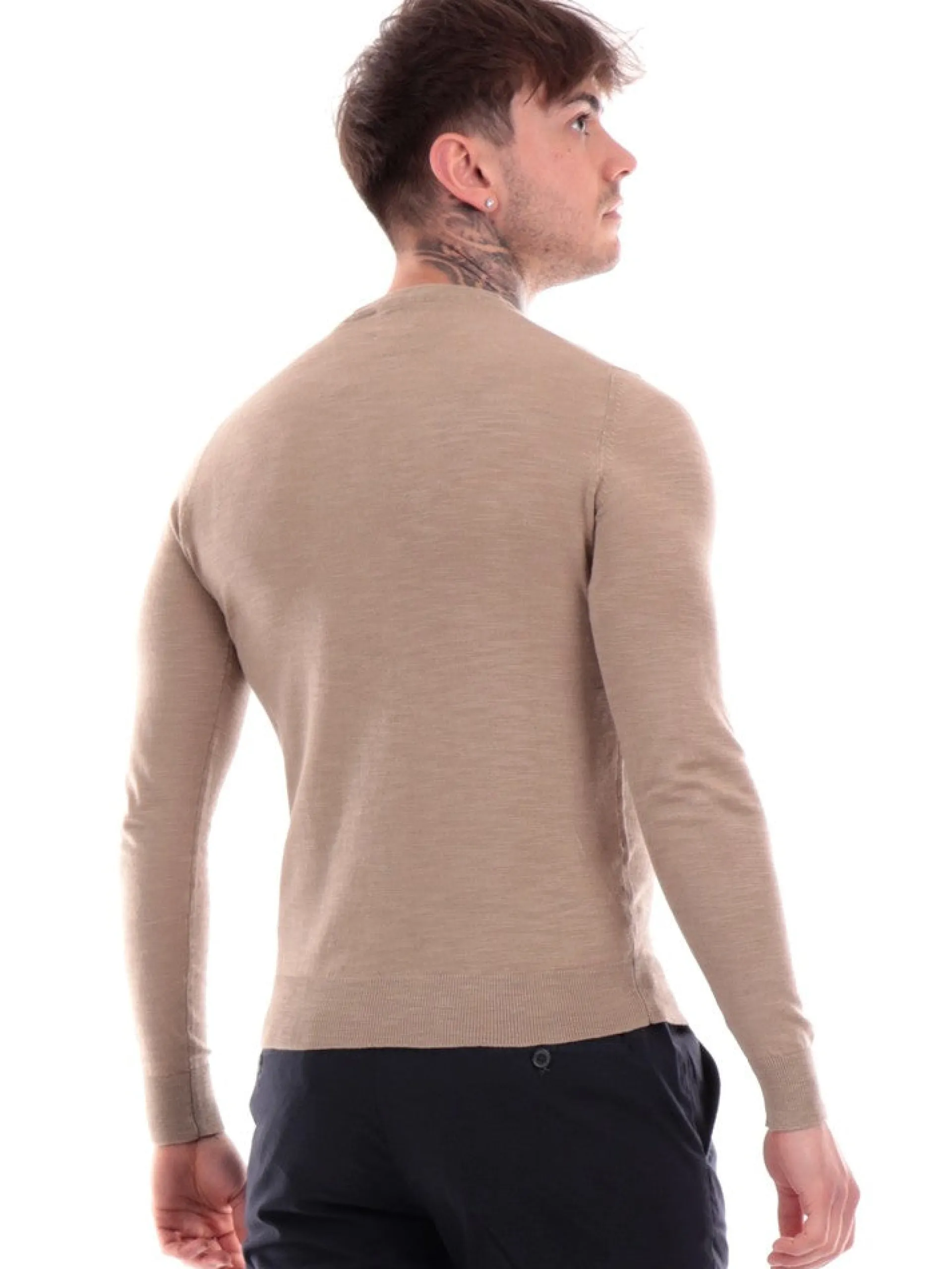 MARKUP Maglie*Maglione beige da uomo MK10006