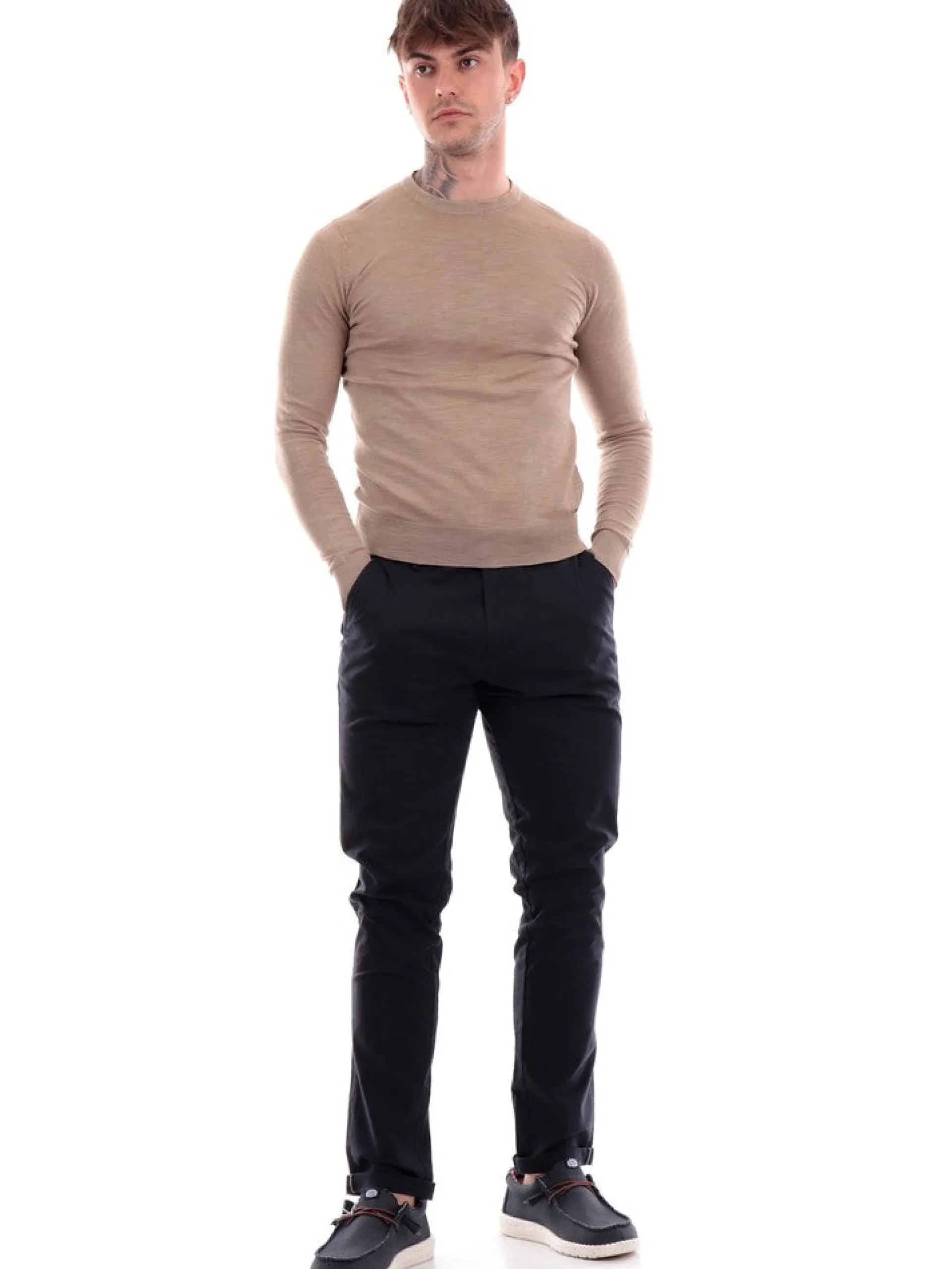 MARKUP Maglie*Maglione beige da uomo MK10006