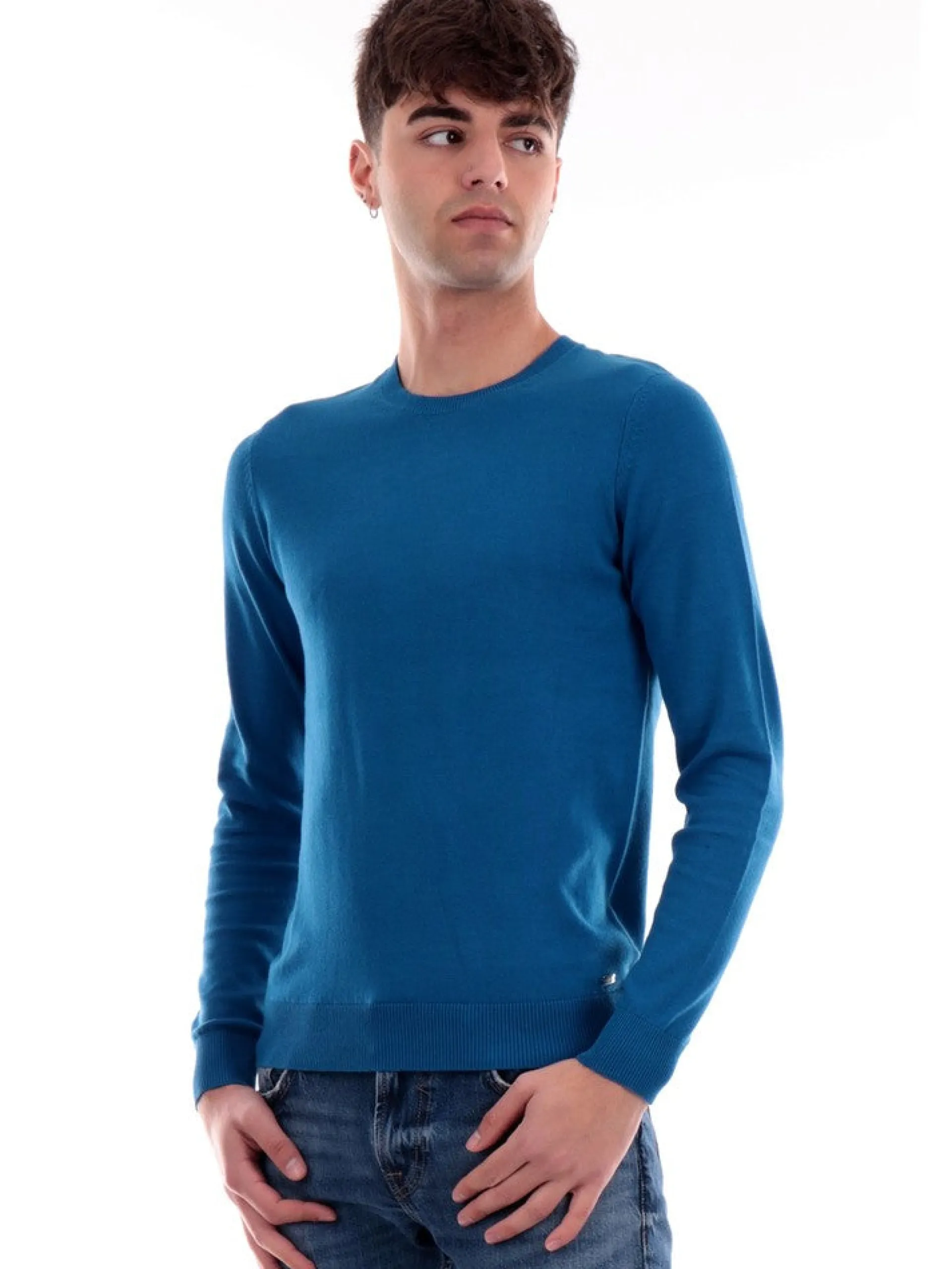 MARKUP Maglie*Maglione Bluette da Uomo MK1000