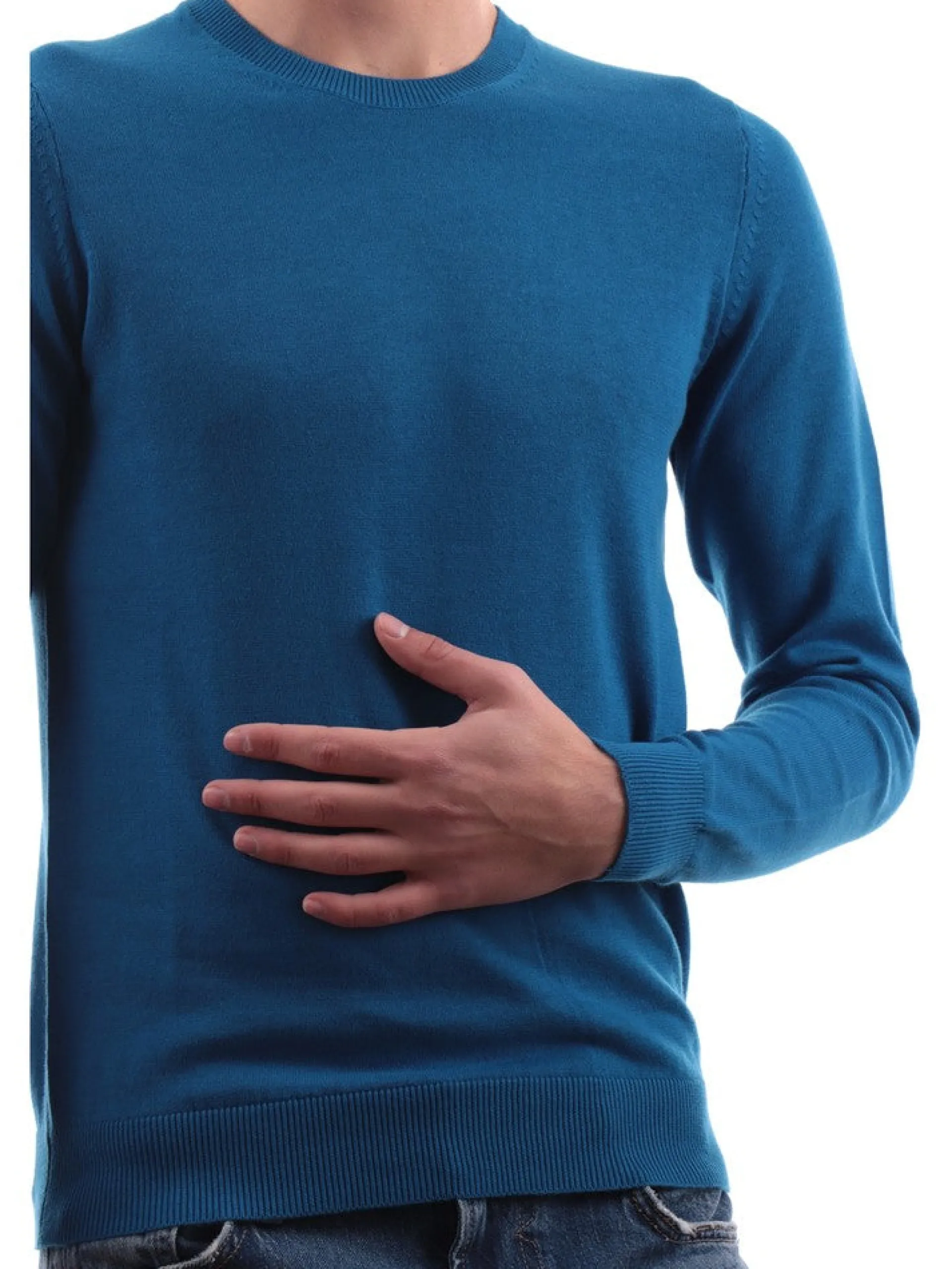 MARKUP Maglie*Maglione Bluette da Uomo MK1000