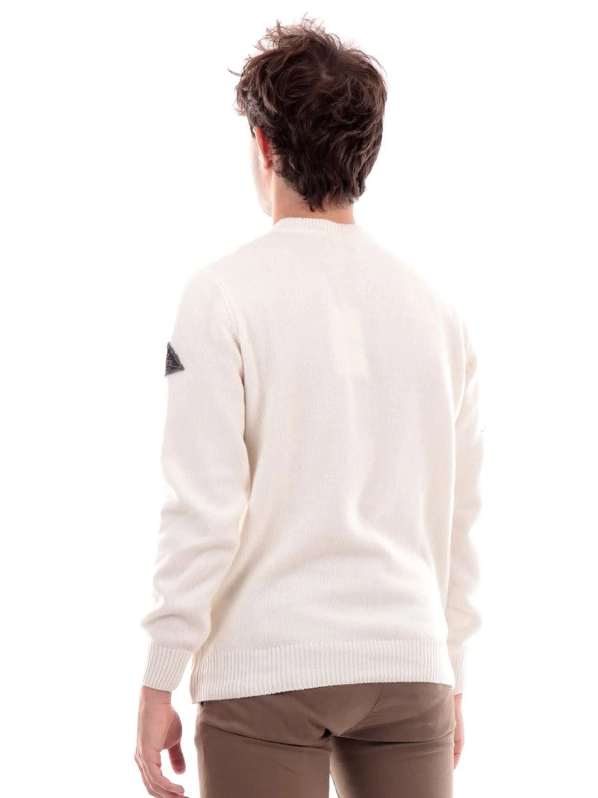 ROYROGERS Maglie*Maglione Roy Roger's bianco da uomo RU502CC64XXXX