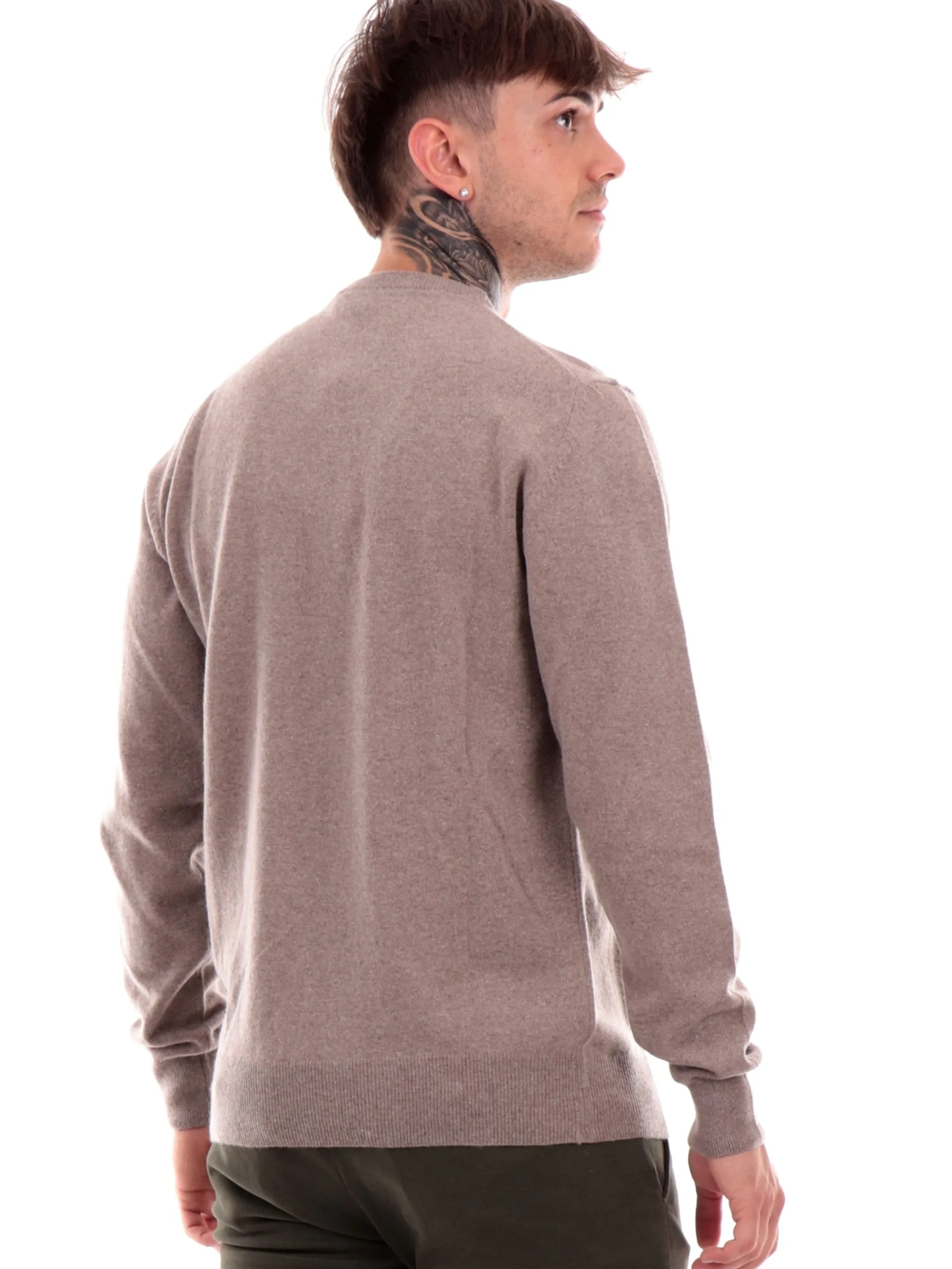 ROYROGERS Maglie*Maglione Roy Rogers grigio da uomo in lana RU502CC53XXXX