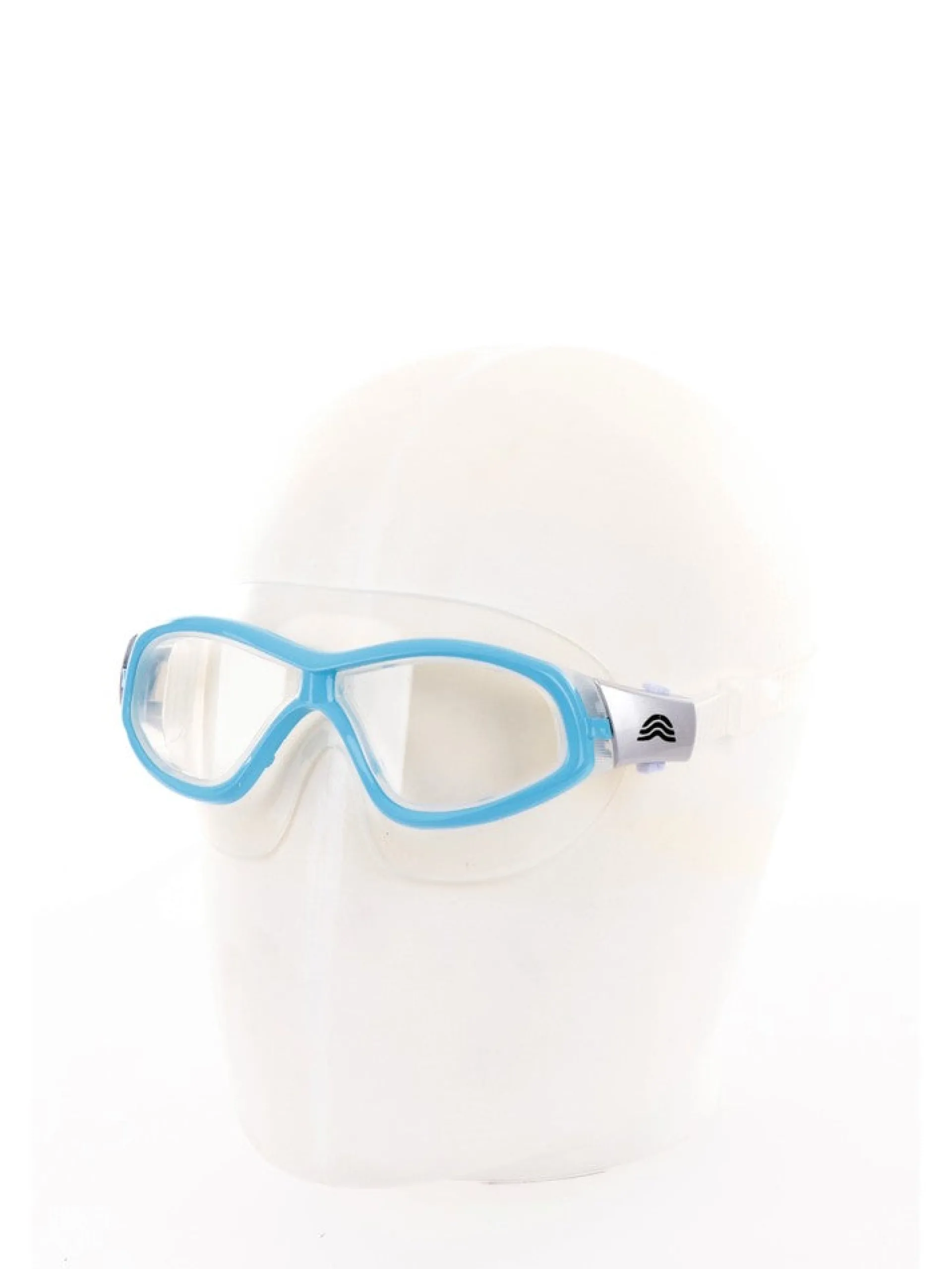 AQUARAPID Occhialini*Maschera piscina azzurra da adulto MASKY