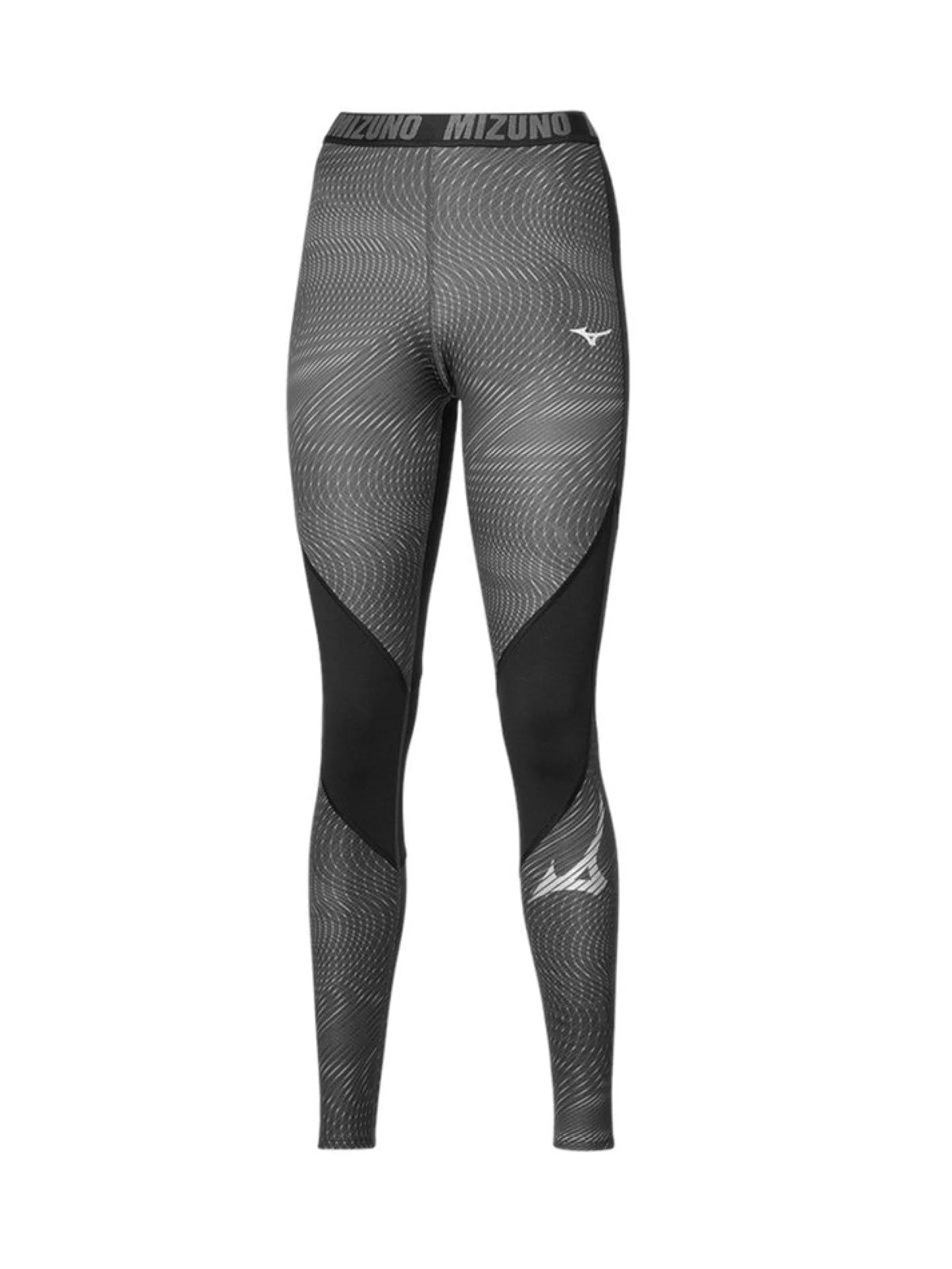 MIZUNO Abbigliamento*Pantacalze termici neri da donna Bt Virtual Body G3 Long Tight A2GB172