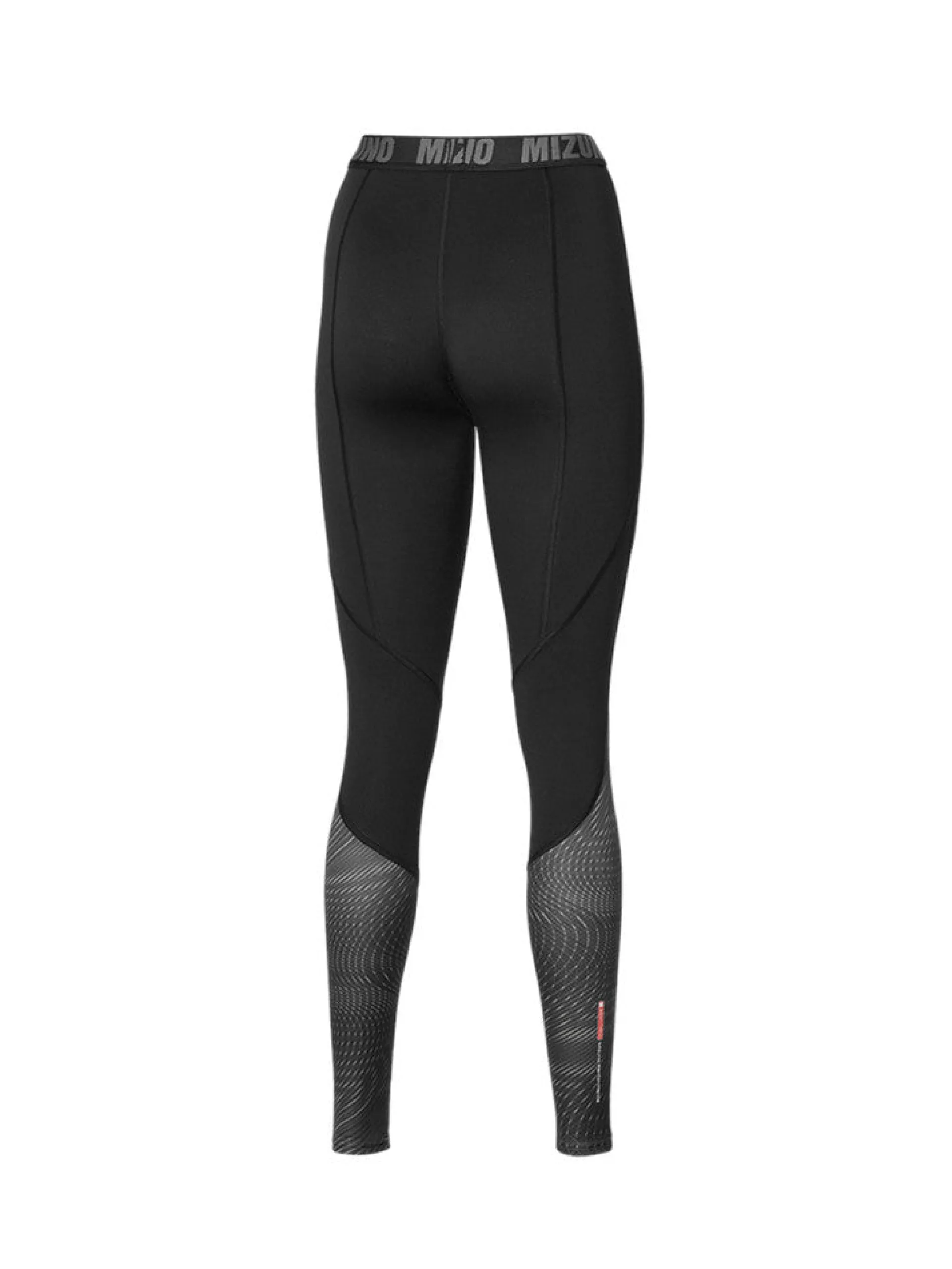 MIZUNO Abbigliamento*Pantacalze termici neri da donna Bt Virtual Body G3 Long Tight A2GB172