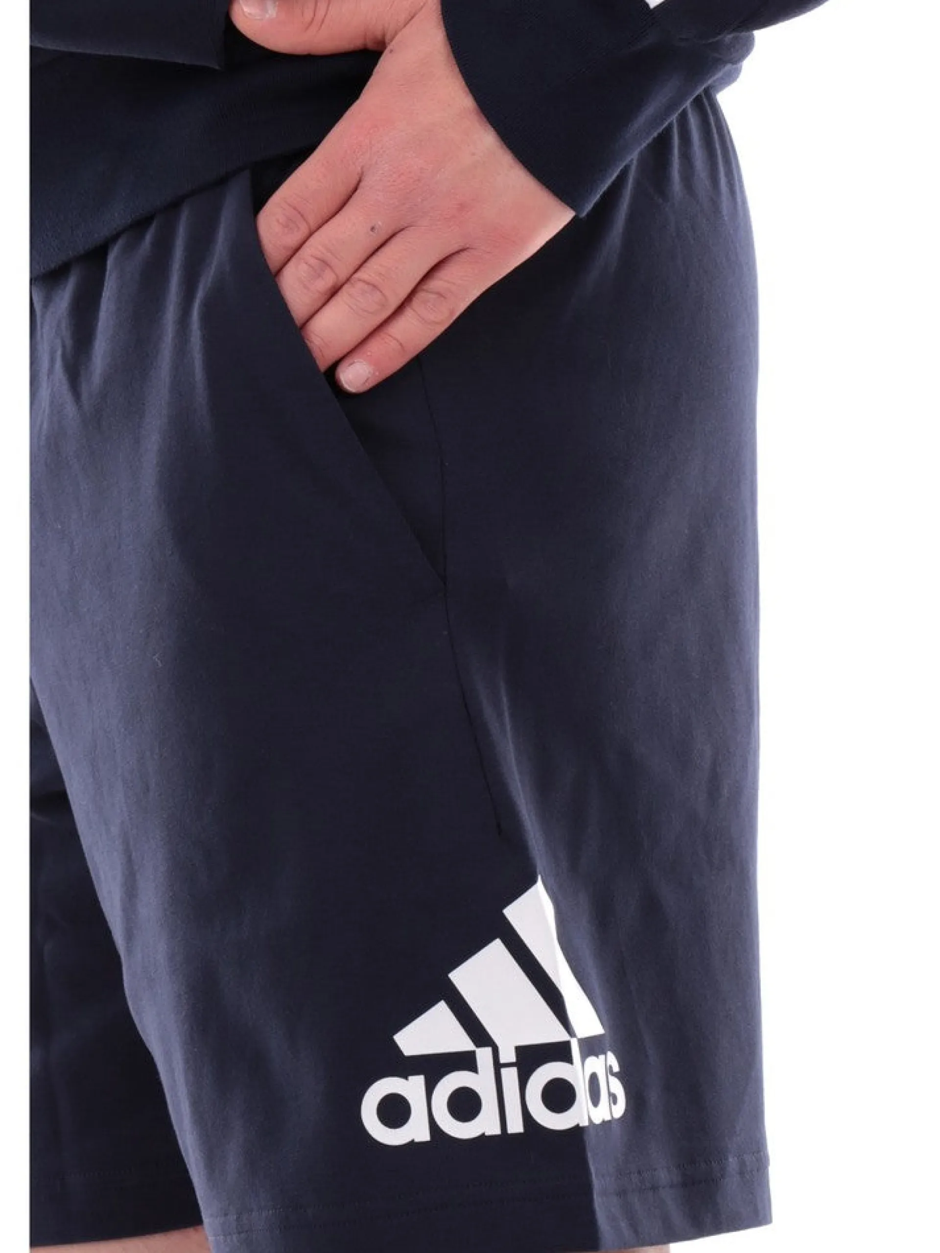 ADIDAS EQUIPMENT Bermuda*Pantaloncini Adidas blu da uomo con logo IC93