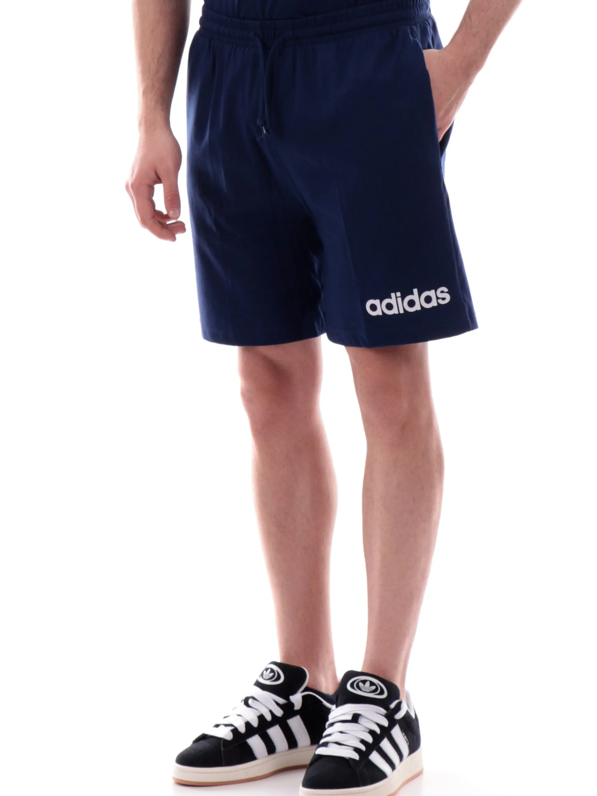 ADIDAS EQUIPMENT Bermuda*Pantaloncini Adidas blu da uomo logo Adidas bianco JE9013