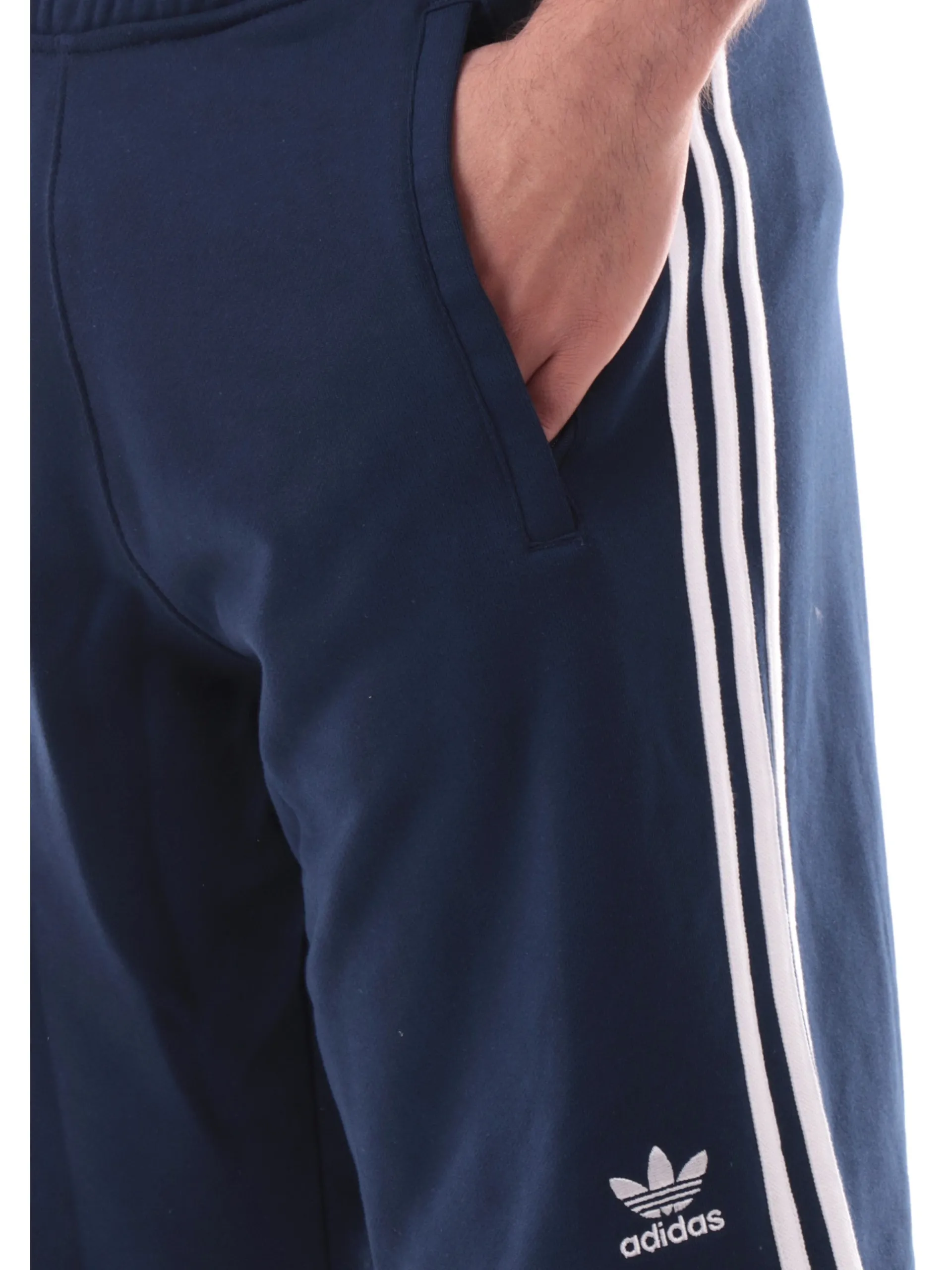 ADIDAS ORIGINALS Bermuda*Pantaloncini Adidas blu da uomo 3Stripes logo ricamato Originals IM9424