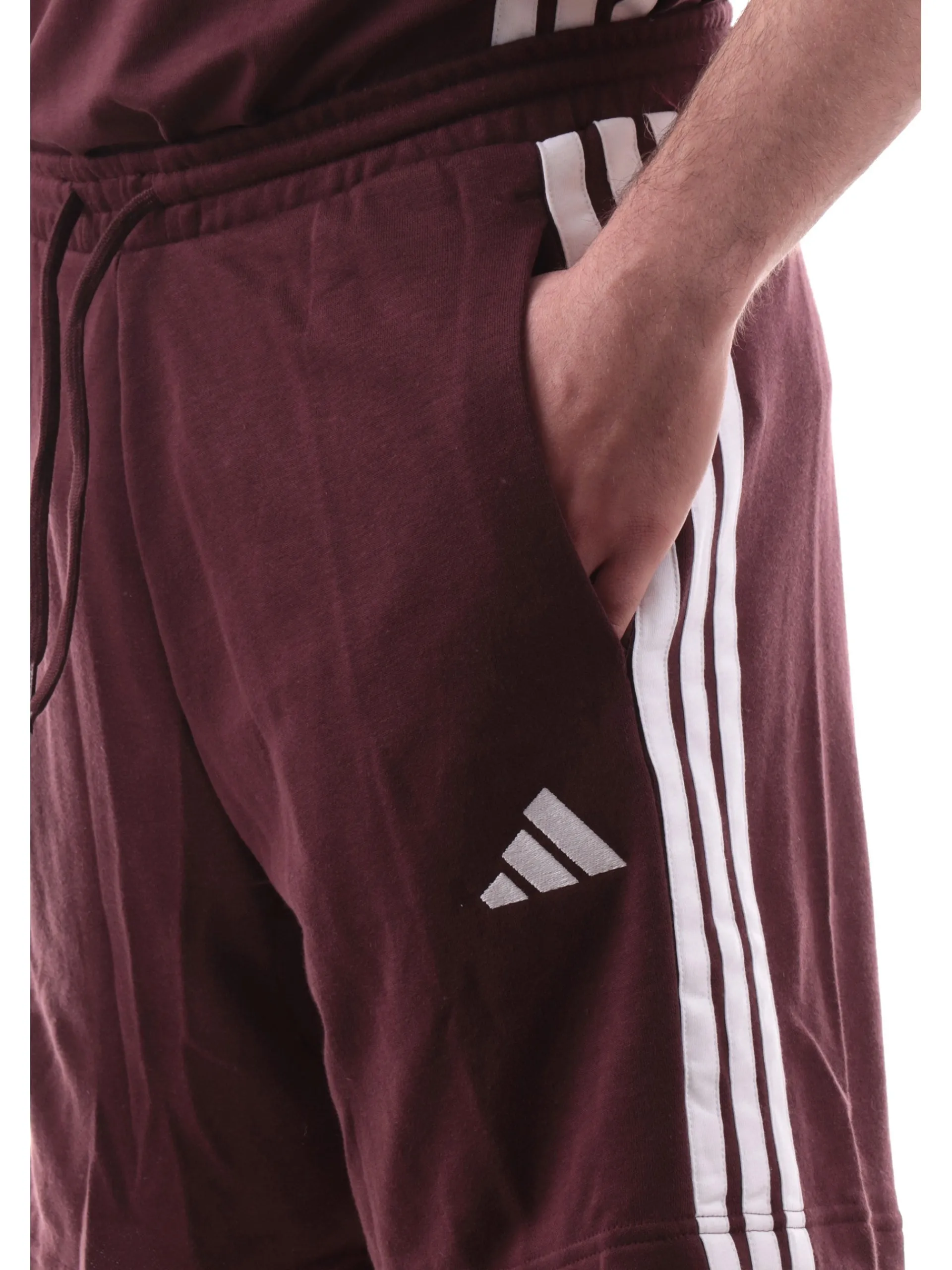 ADIDAS EQUIPMENT Bermuda*Pantaloncini Adidas bordeuax 3Stripes da uomo JE6418