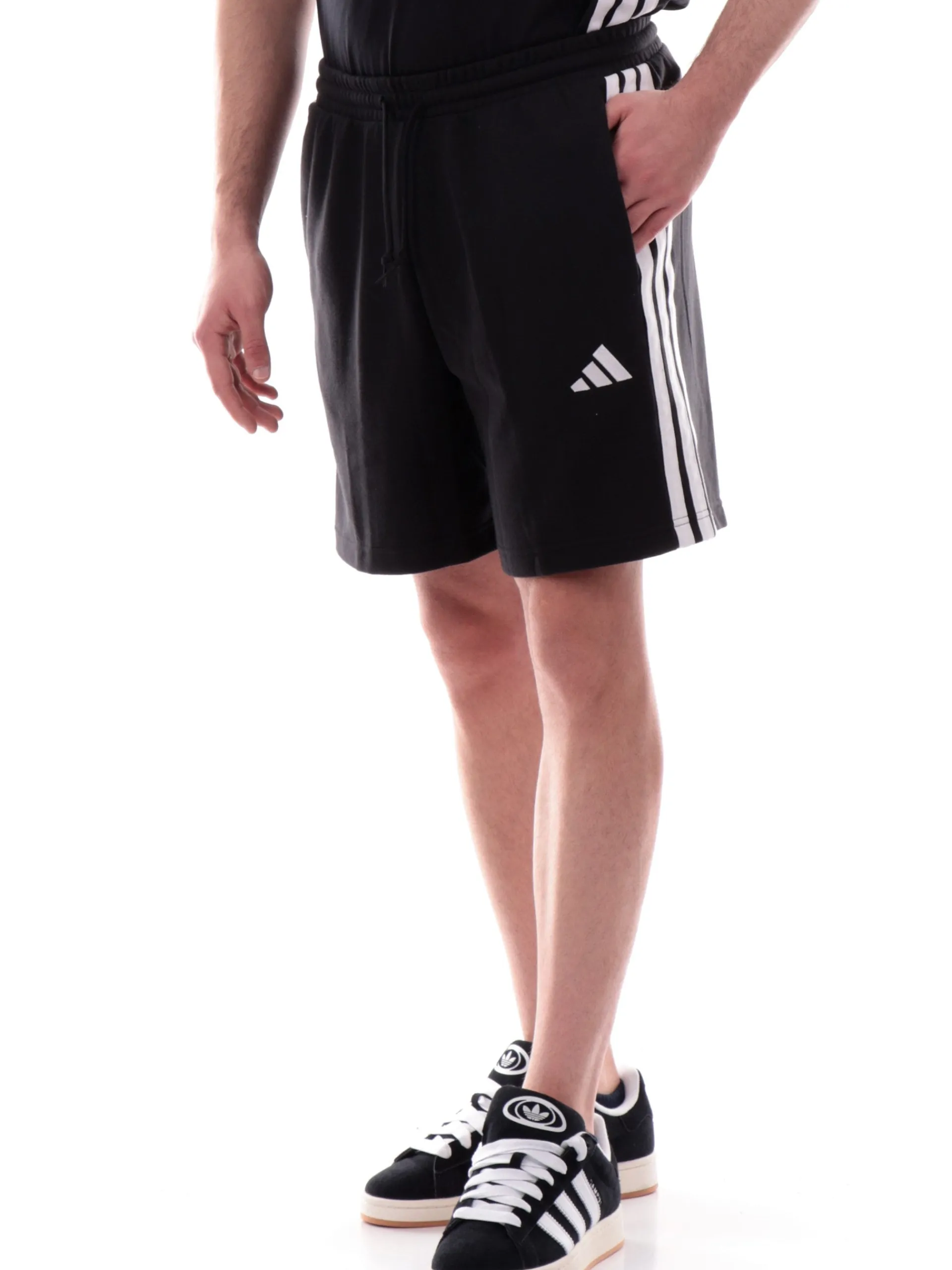 ADIDAS EQUIPMENT Bermuda*Pantaloncini Adidas neri 3Stripes da uomo JE6414