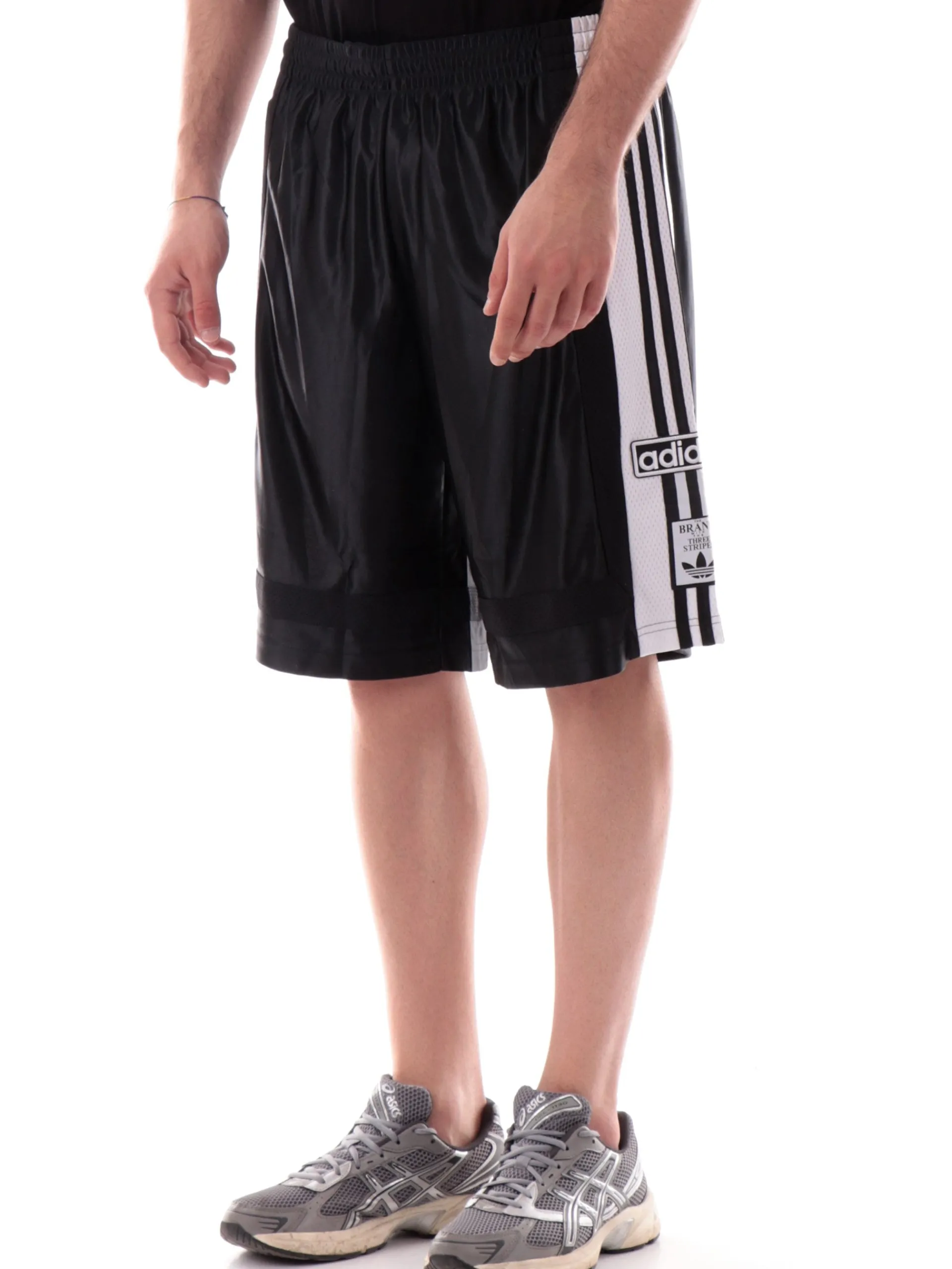 ADIDAS ORIGINALS Bermuda*Pantaloncini Adidas neri da uomo Adibreak 3Stripes JM6689
