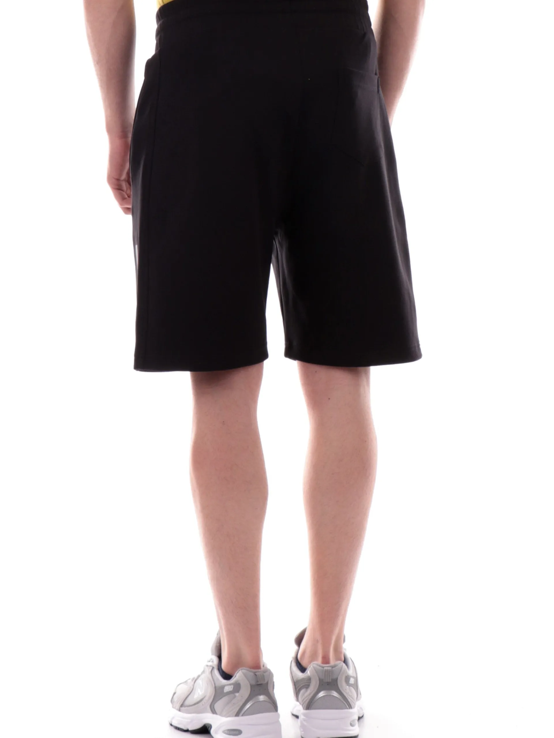 COLMAR Bermuda*Pantaloncini neri da uomo logo stampato 61913YV