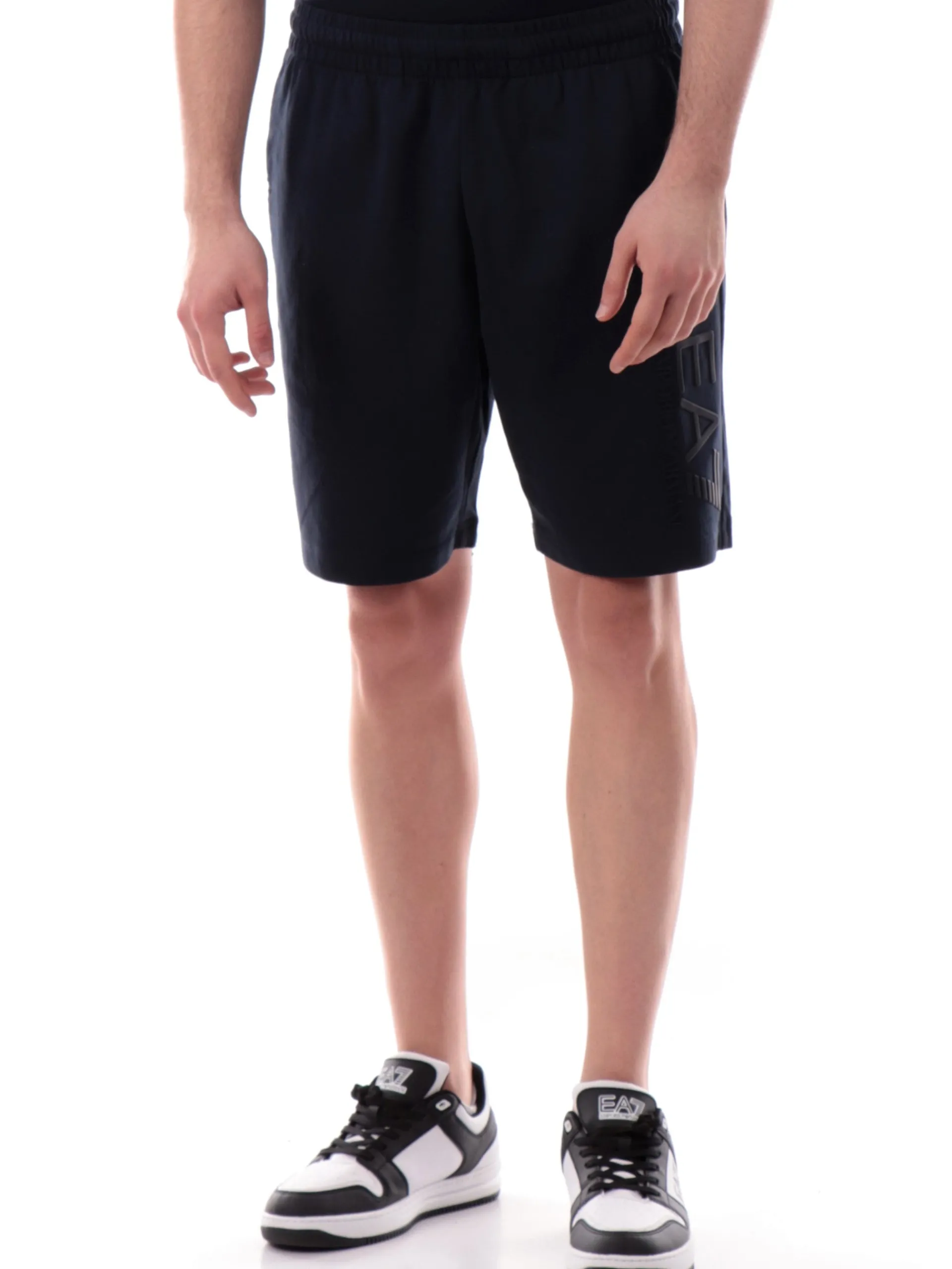 EMPORIO ARMANI 7 Bermuda*Pantaloncini EA7 Emporio Armani logo Gommato 7M00232AF13512U