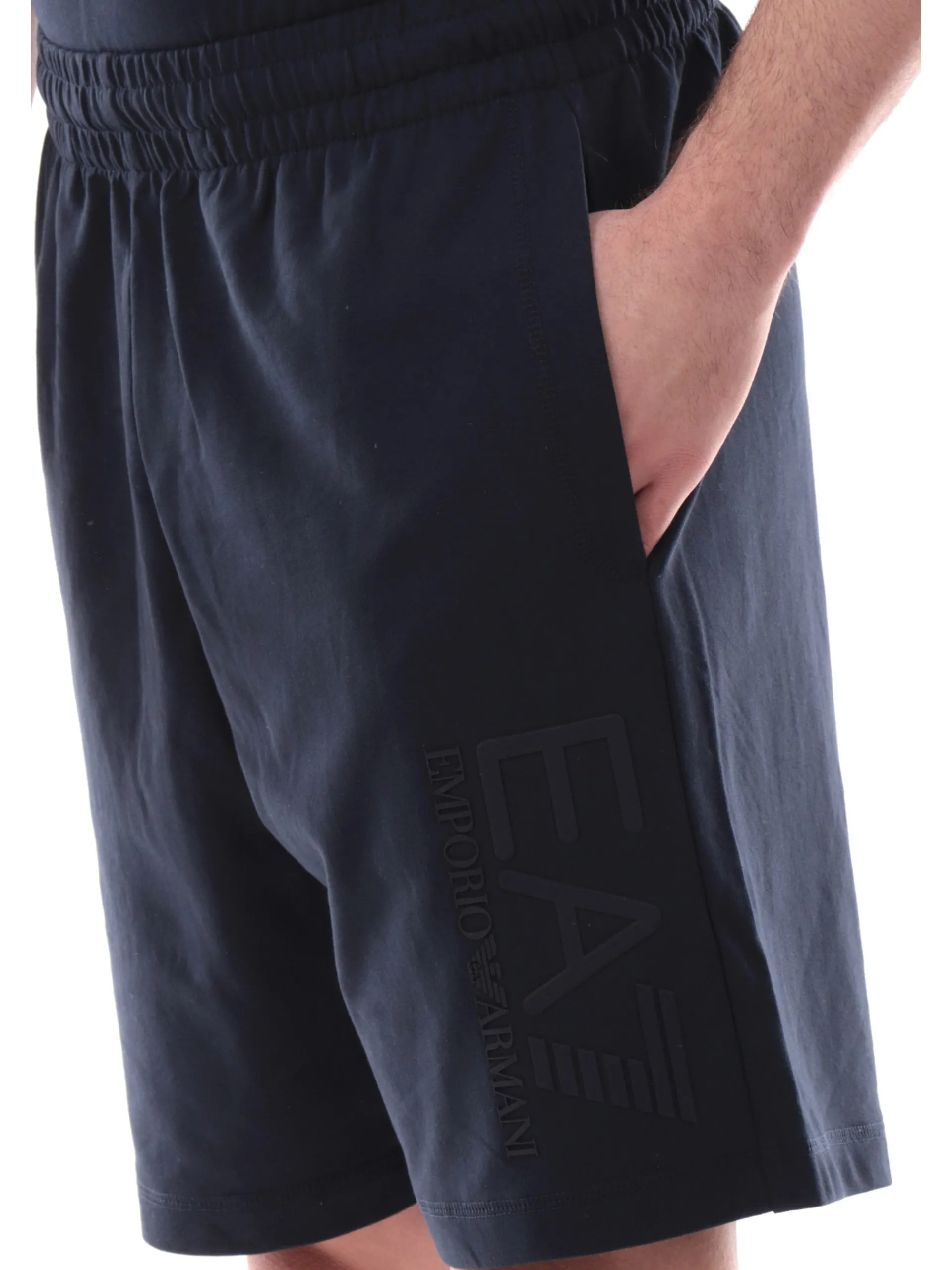 EMPORIO ARMANI 7 Bermuda*Pantaloncini EA7 Emporio Armani logo Gommato 7M00232AF13512U