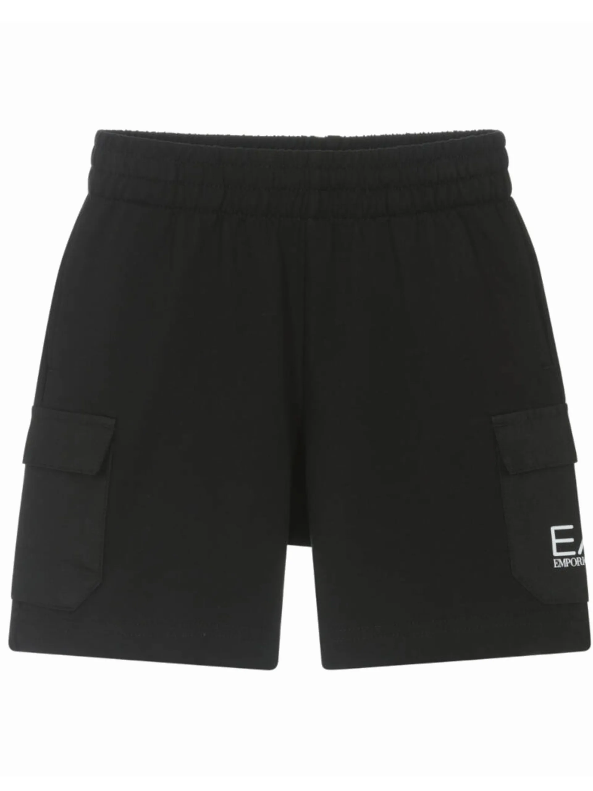EMPORIO ARMANI 7 Bermuda*Pantaloncini Emporio Armani EA7 cargo neri da bambino tasconi 7B000061AF10380