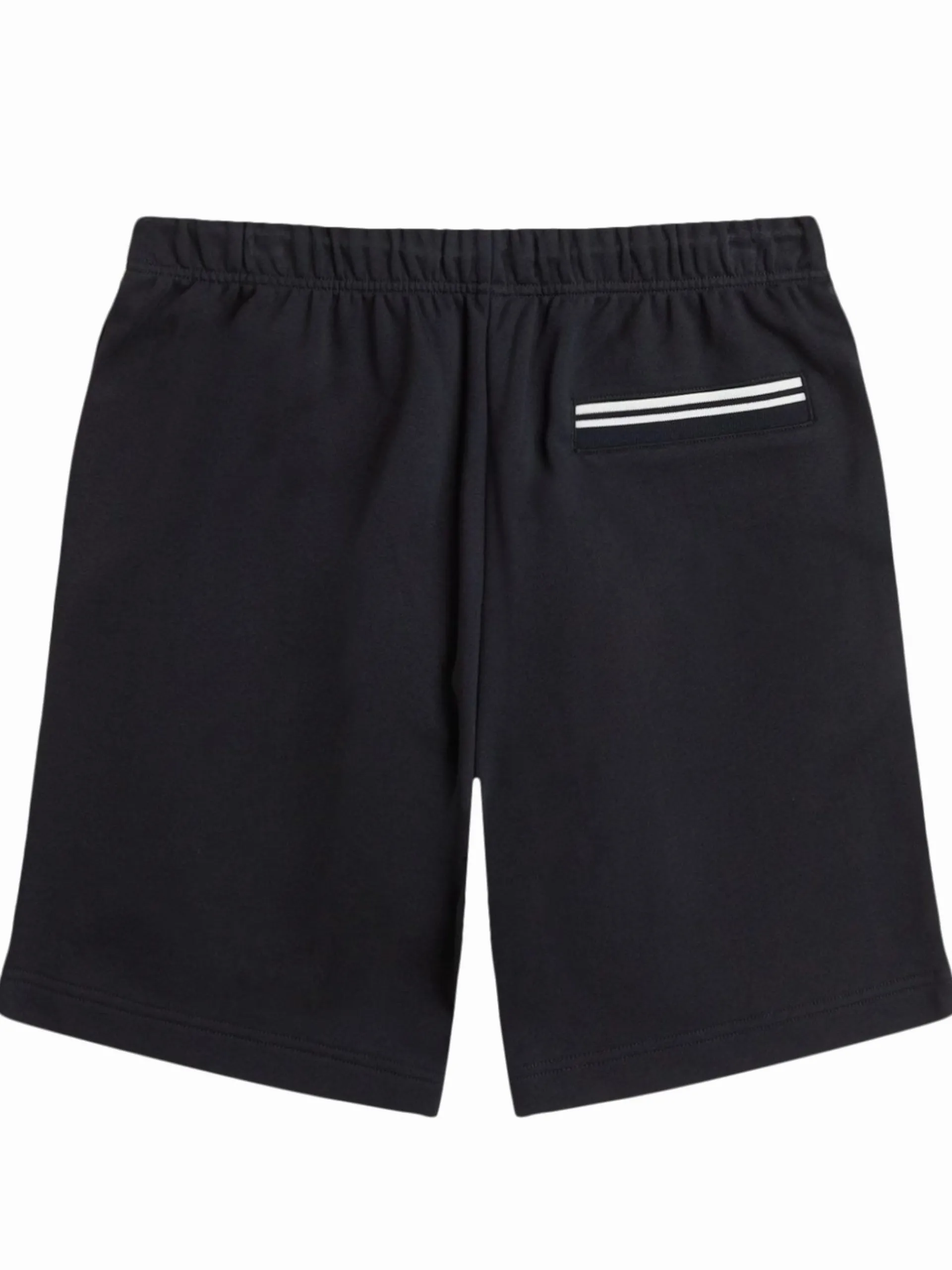 FRED PERRY Bermuda*Pantaloncini neri da uomo con logo ricamato Sweat S8505