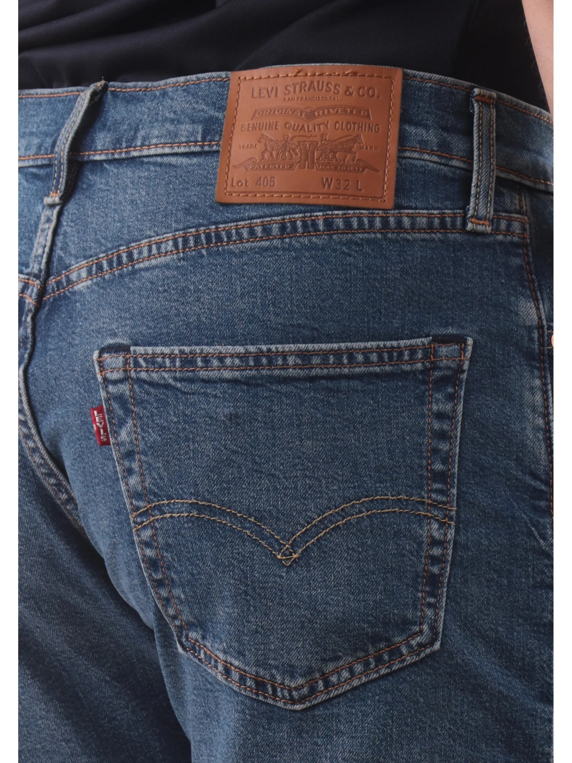 LEVIS Pantaloni*Pantaloncini jeans 405 Standard blu scuro da uomo 3986401