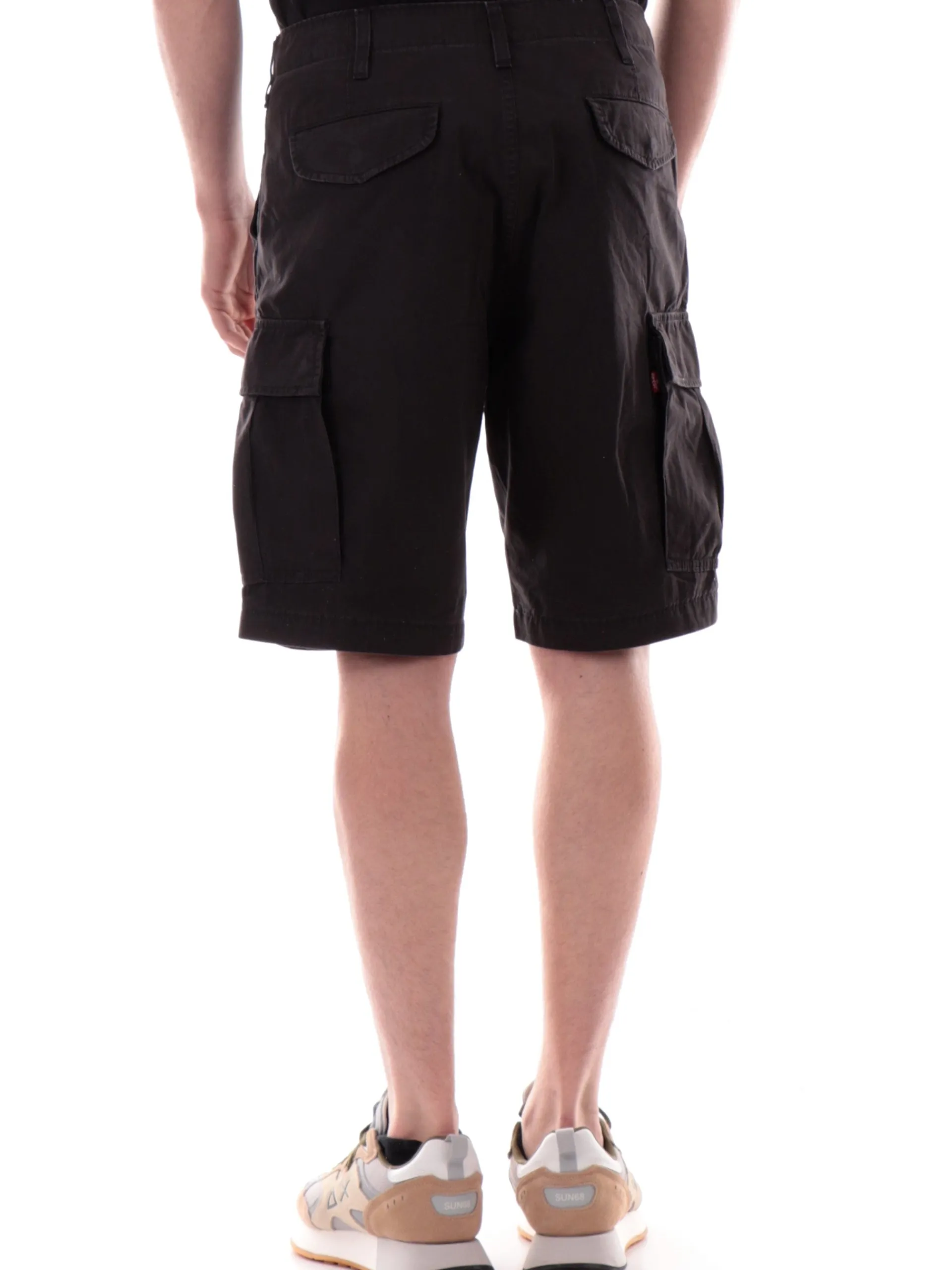 LEVIS Bermuda*Pantaloncini Cargo neri da uomo Carrier 001KG00