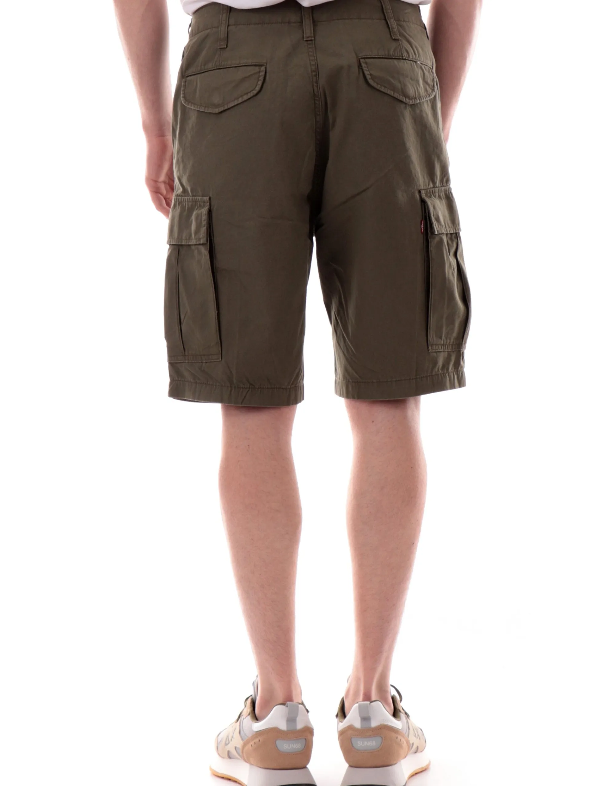 LEVIS Bermuda*Pantaloncini Cargo verdi da uomo Carrier 001KG00