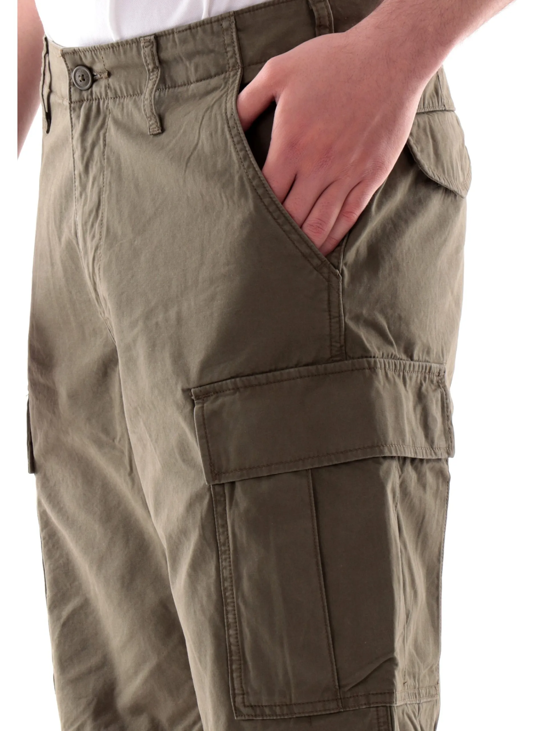 LEVIS Bermuda*Pantaloncini Cargo verdi da uomo Carrier 001KG00