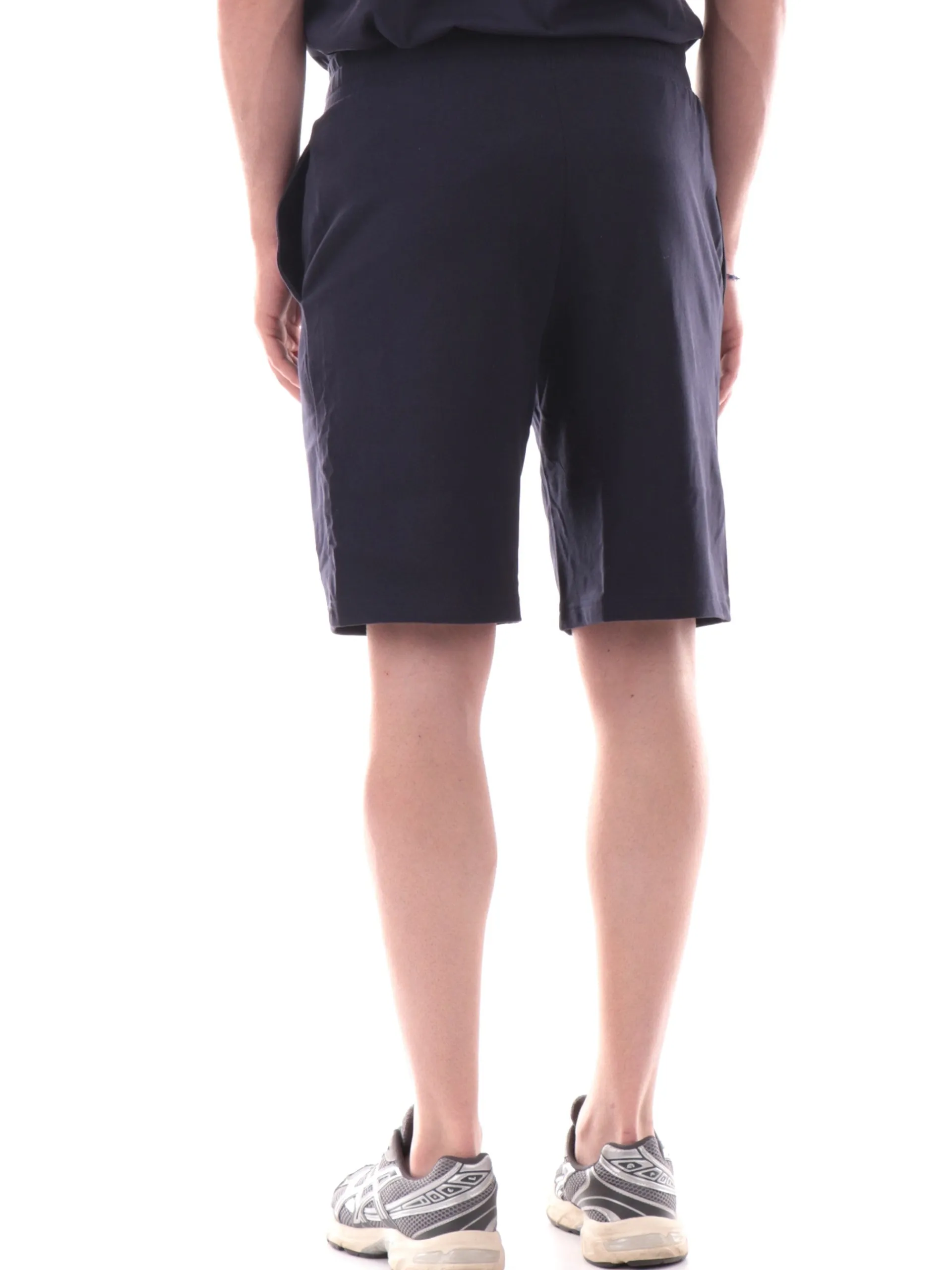 PUMA Bermuda*Pantaloncini blu da uomo logo a contrasto 682600