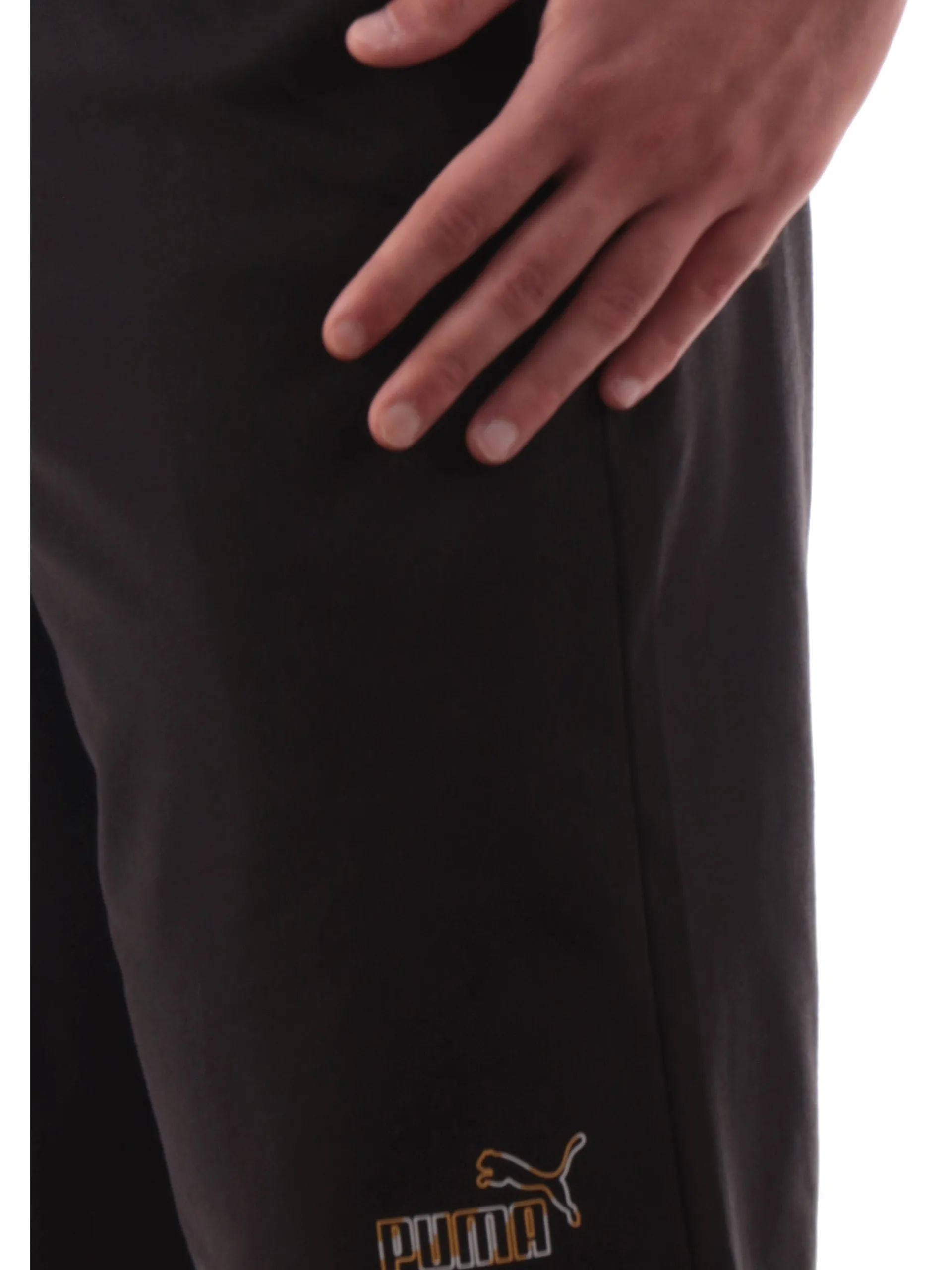 PUMA Bermuda*Pantaloncini neri da uomo logo tech 688917