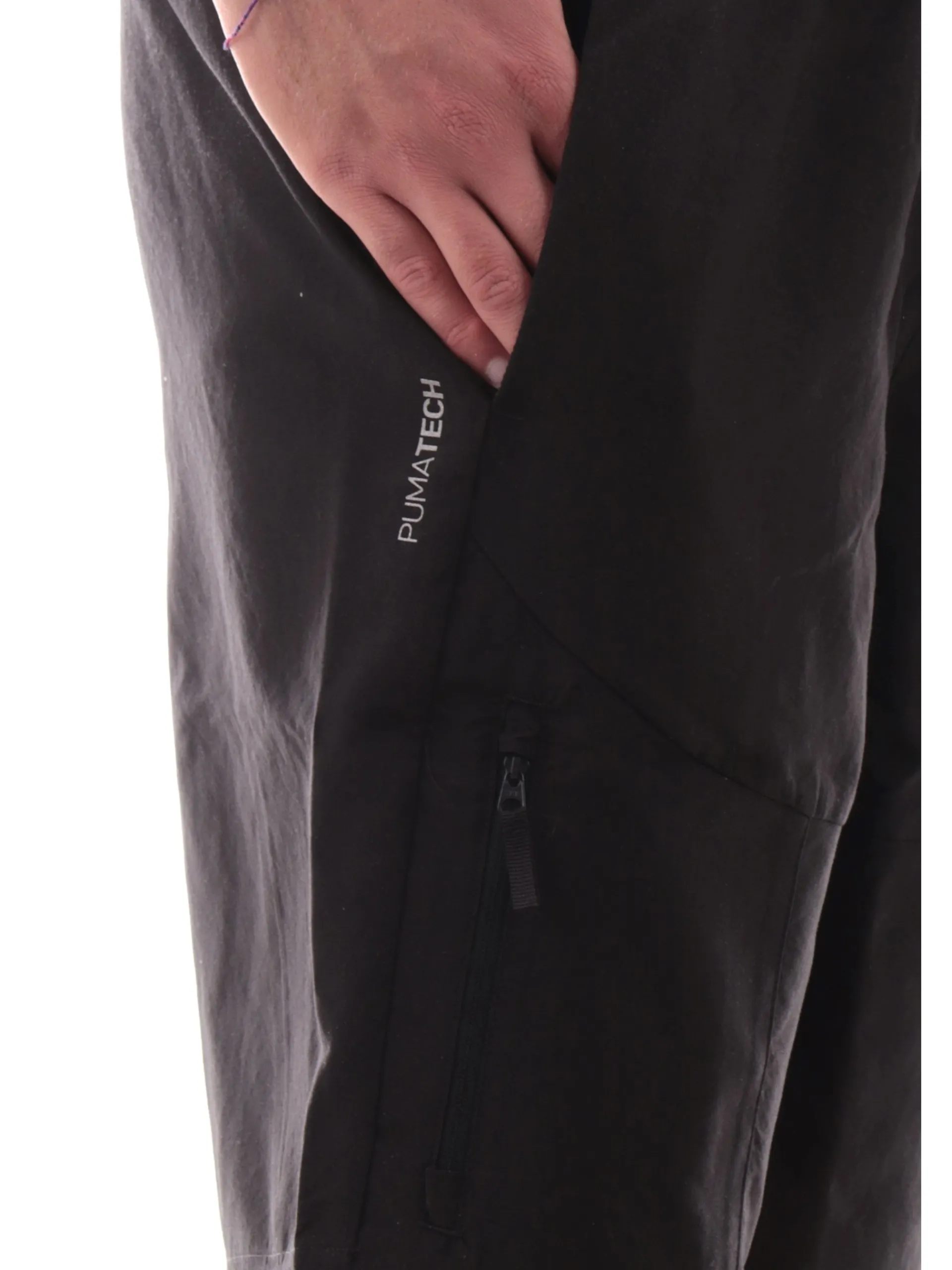PUMA Bermuda*Pantaloncini Tech neri da uomo tessuto tecnico 684610